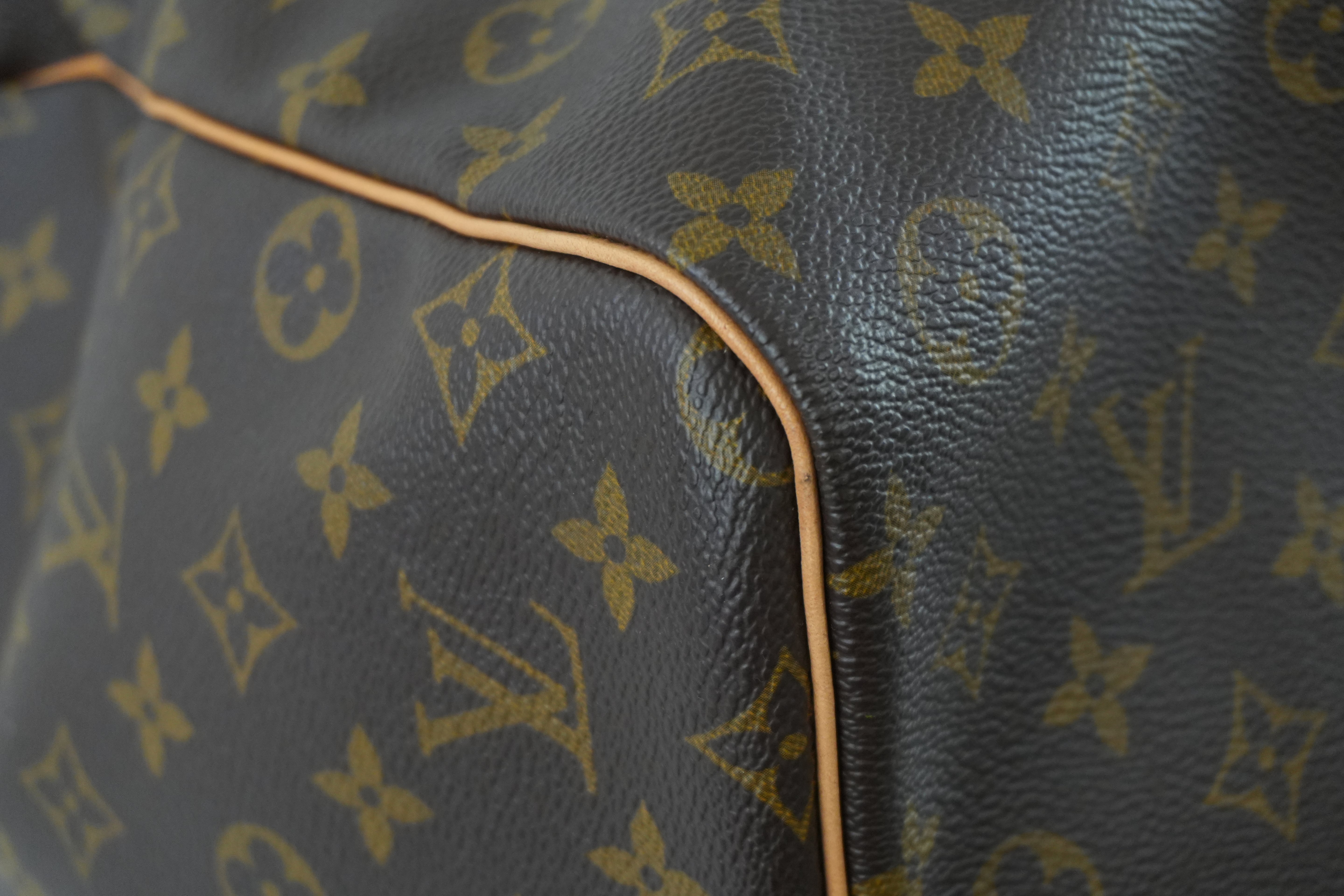 Pre-owned Louis Vuitton Monogram Keepall 60 Duffle Bag