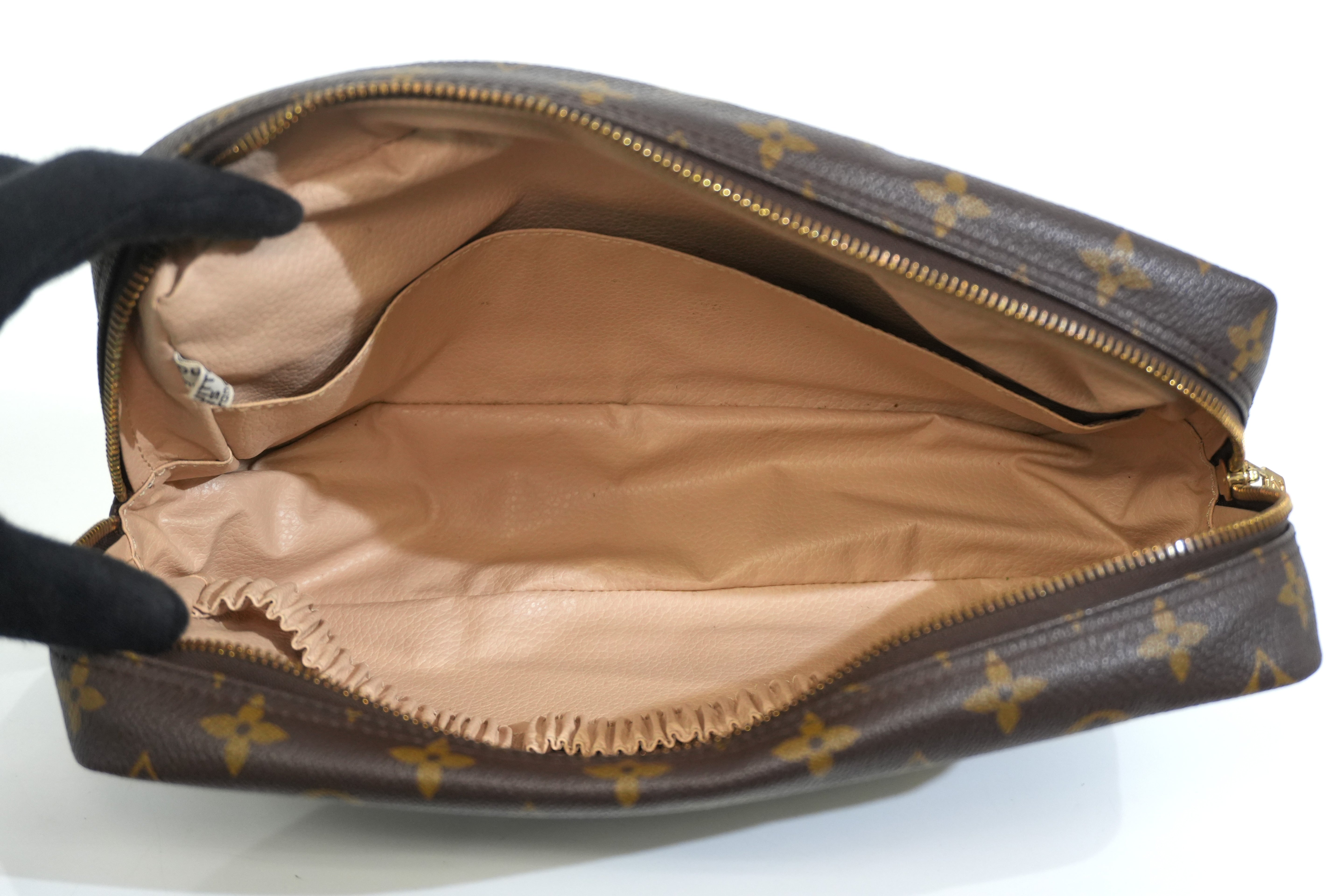 Pre-owned Louis Vuitton Monogram Trousse 28 Pouch