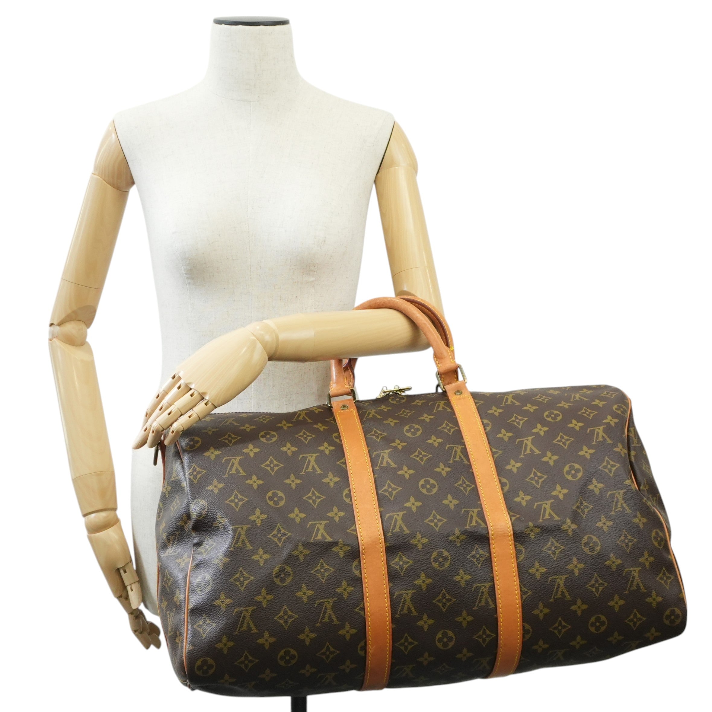 Louis Vuitton Monogram Keepall 50 Bandouliere No Strap Used