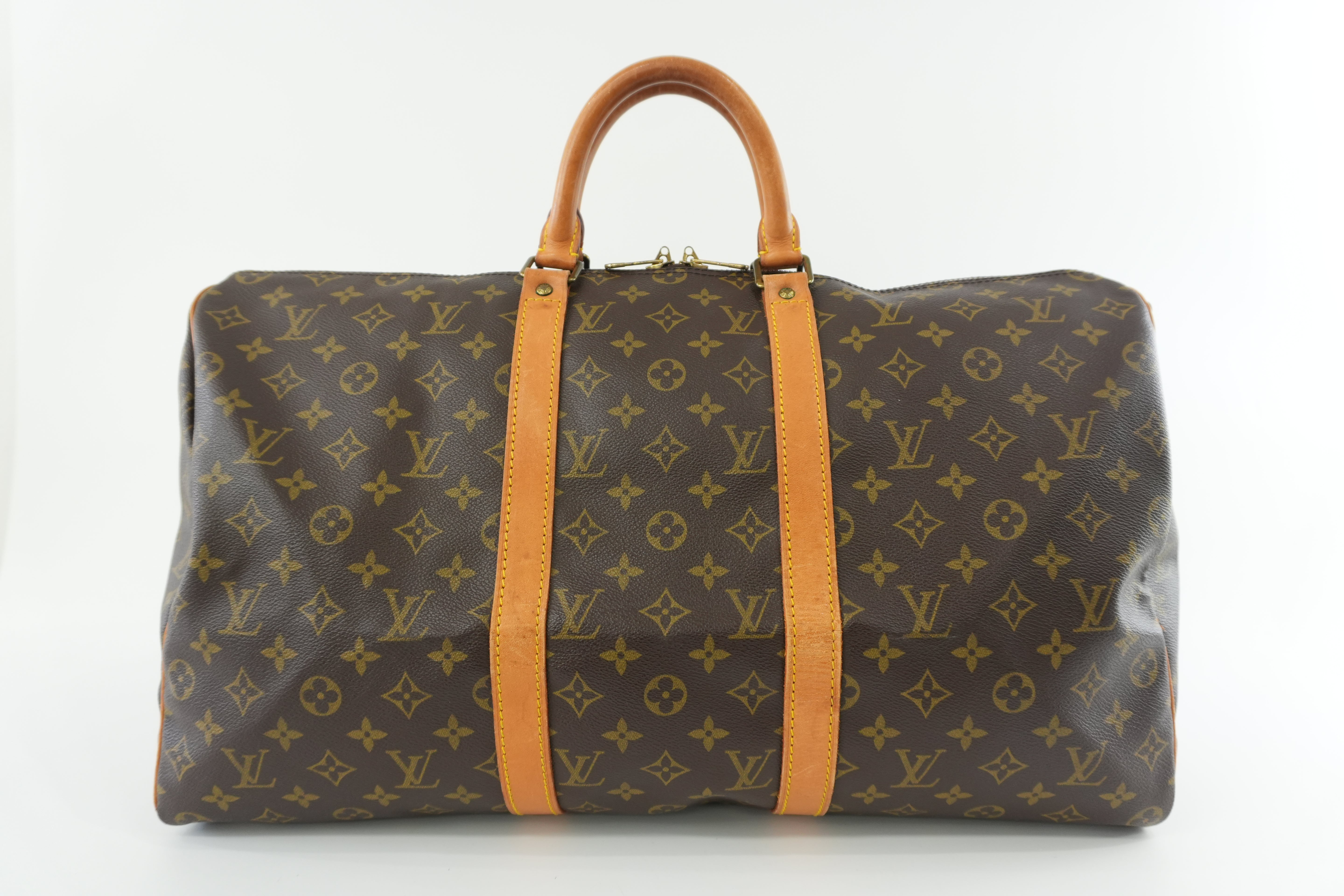 Louis Vuitton Monogram Keepall 50 Bandouliere No Strap Used