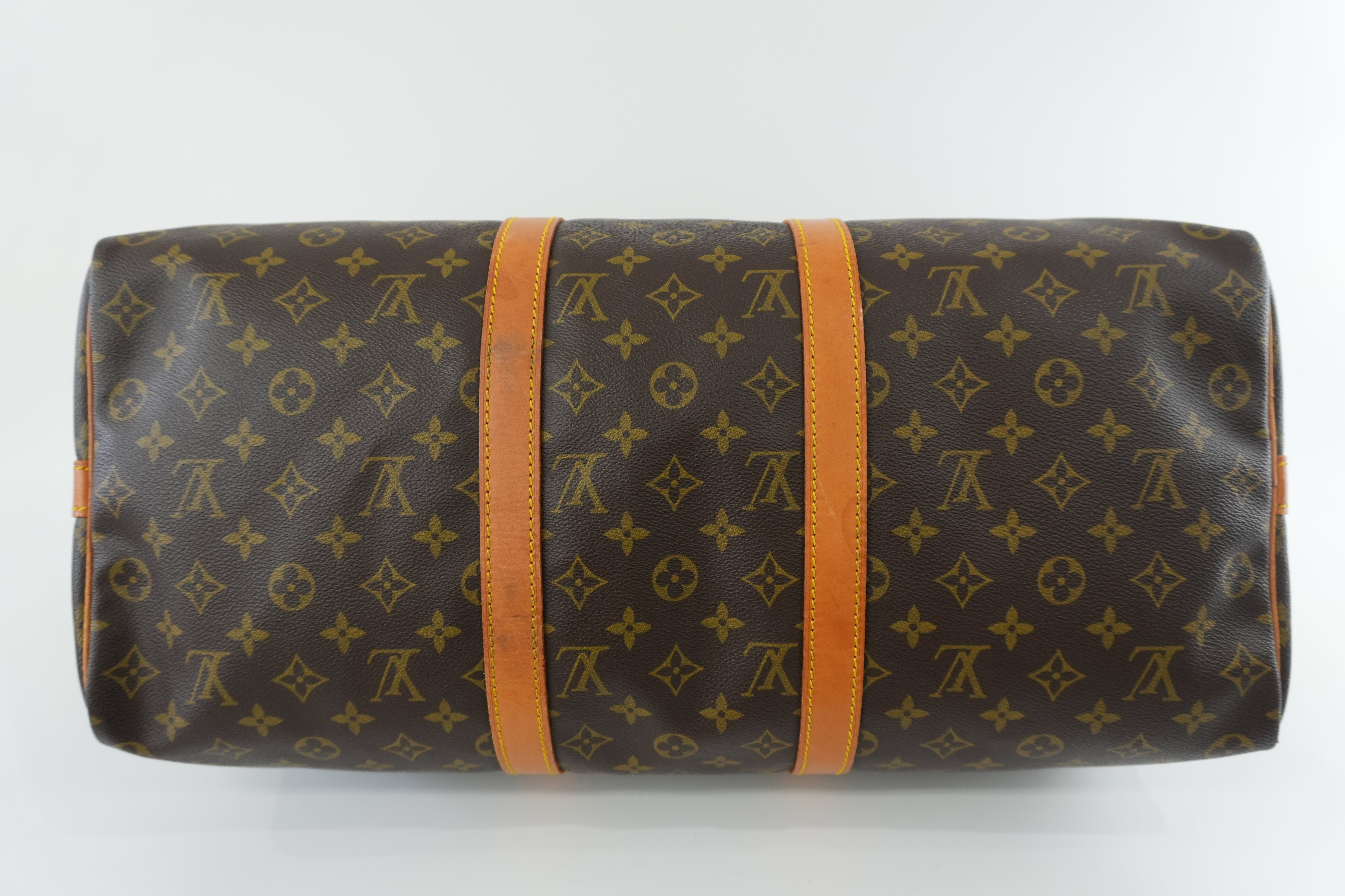 Louis Vuitton Monogram Keepall 50 Bandouliere No Strap Used