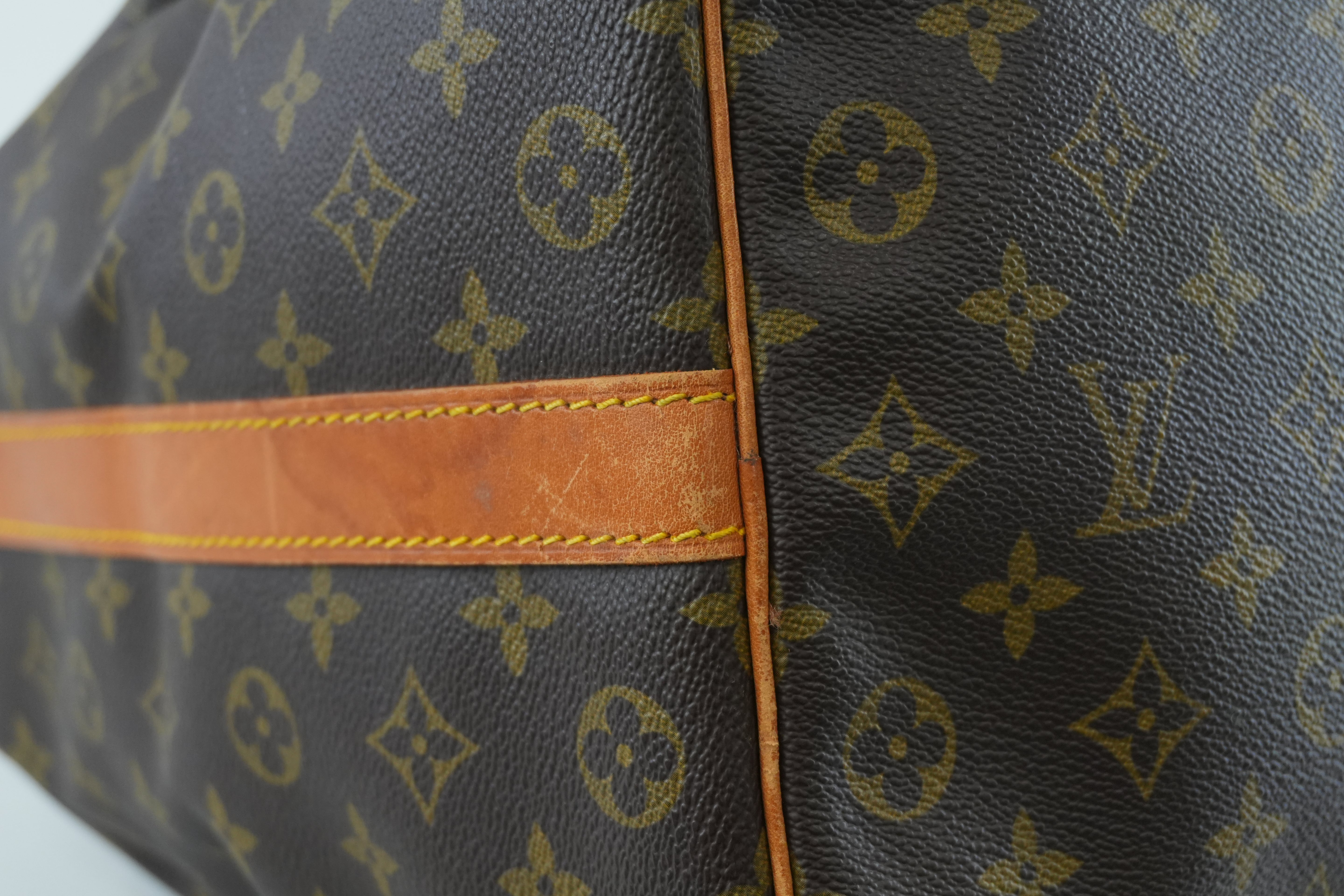 Louis Vuitton Monogram Keepall 50 Bandouliere No Strap Used