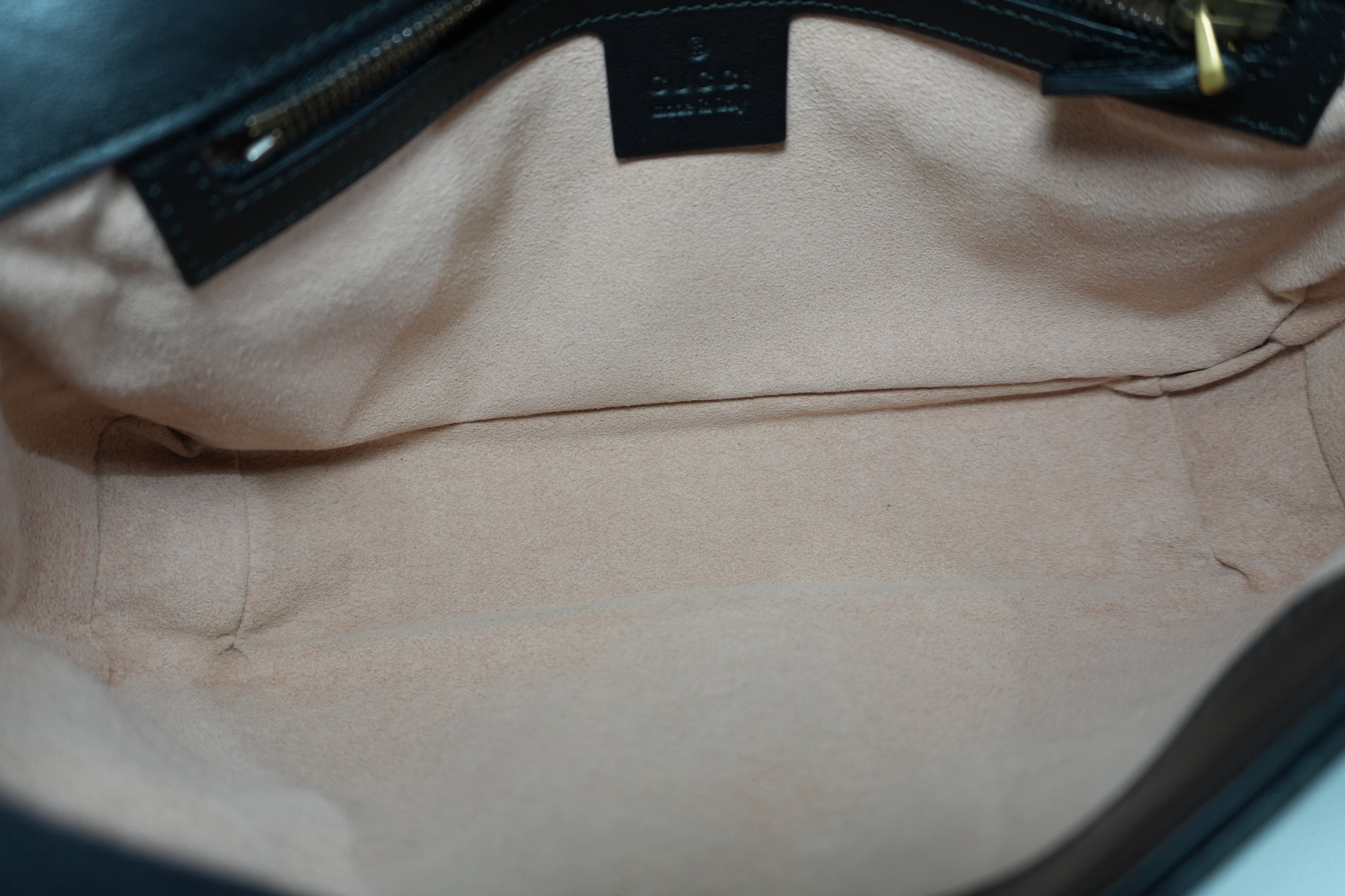 Pre-owned Gucci Marmont Shoulder Bag Black