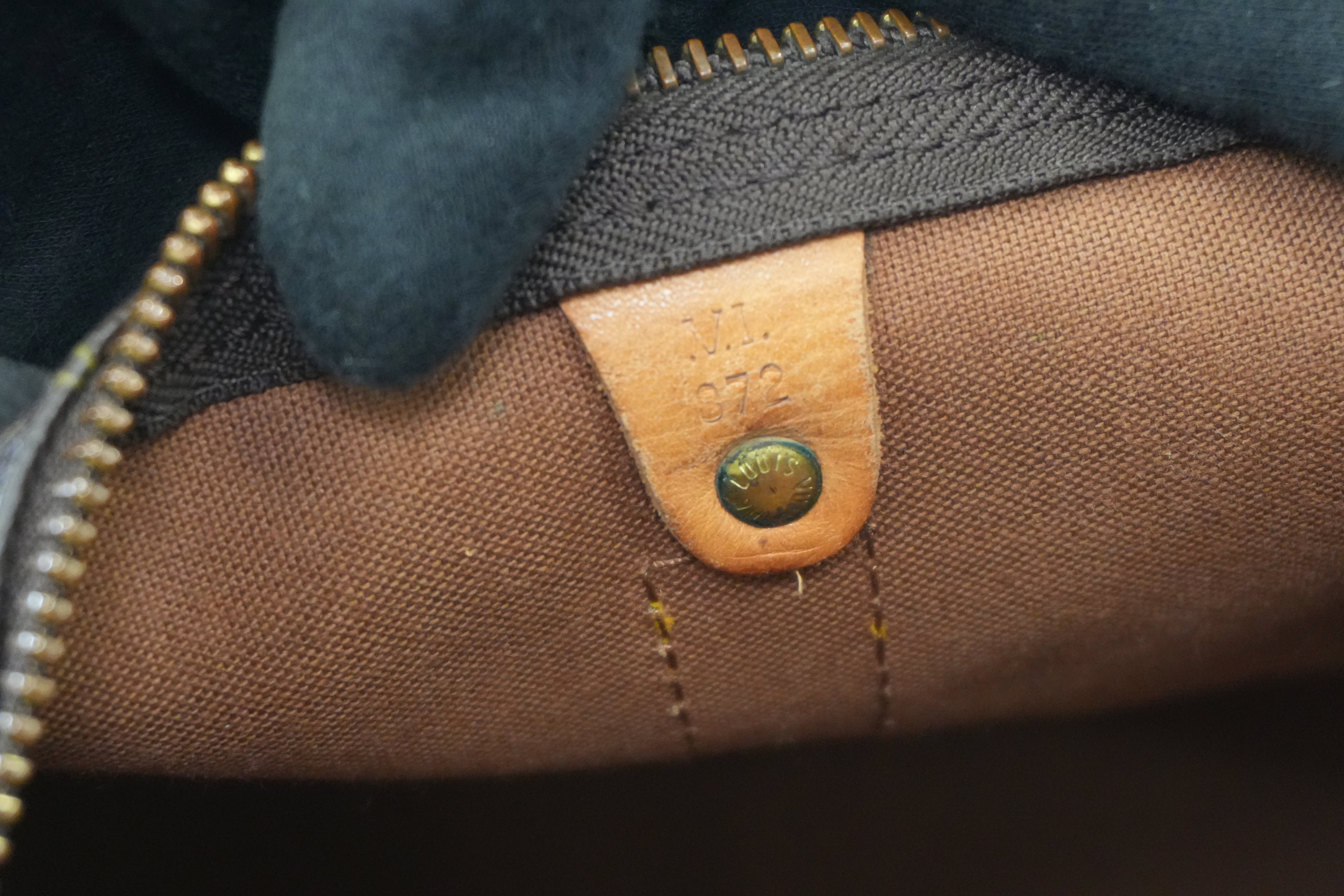 Louis Vuitton Monogram Keepall 50 Bandouliere No Strap Used