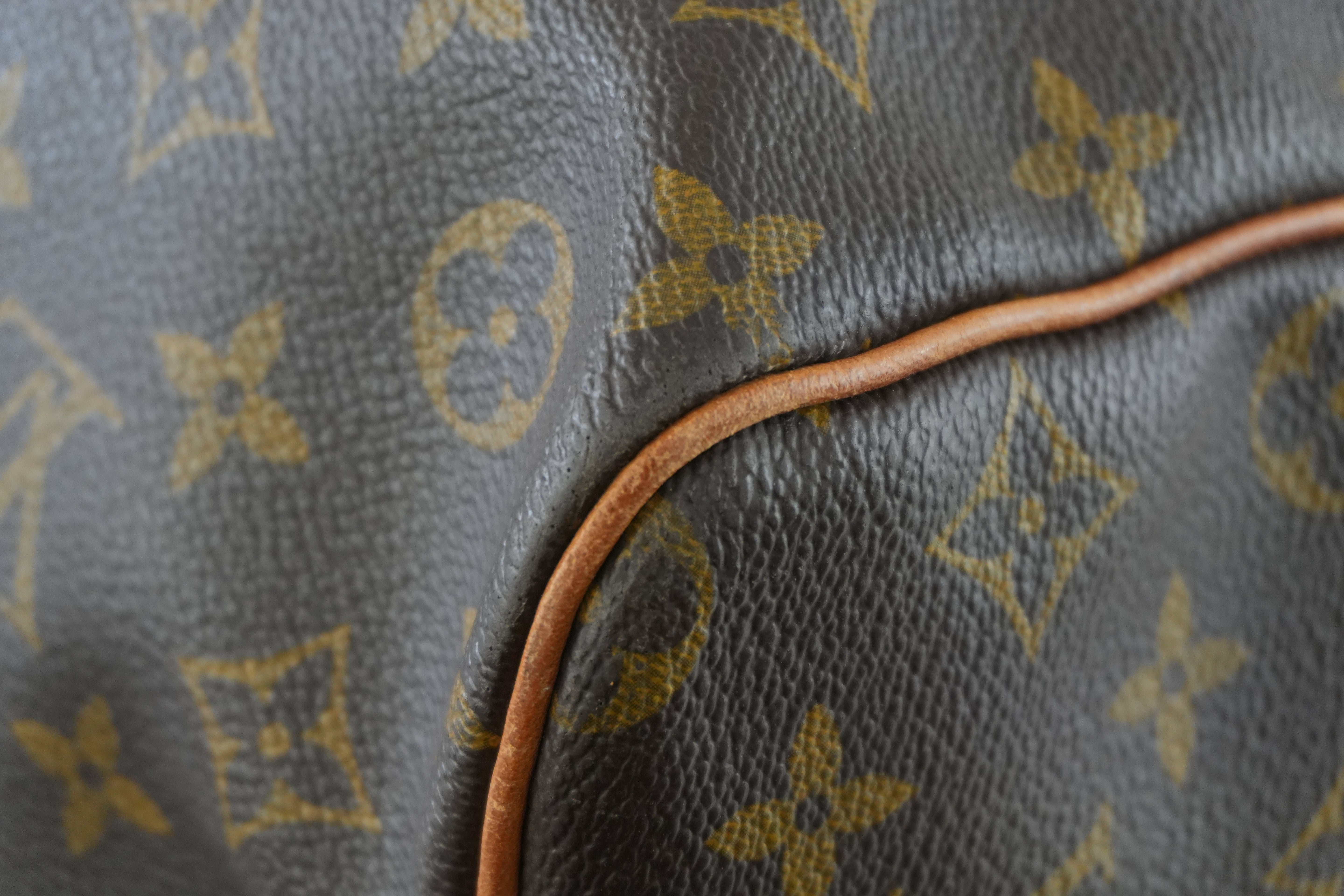 Pre-owned Louis Vuitton Monogram Keepall 60 Bandouliere