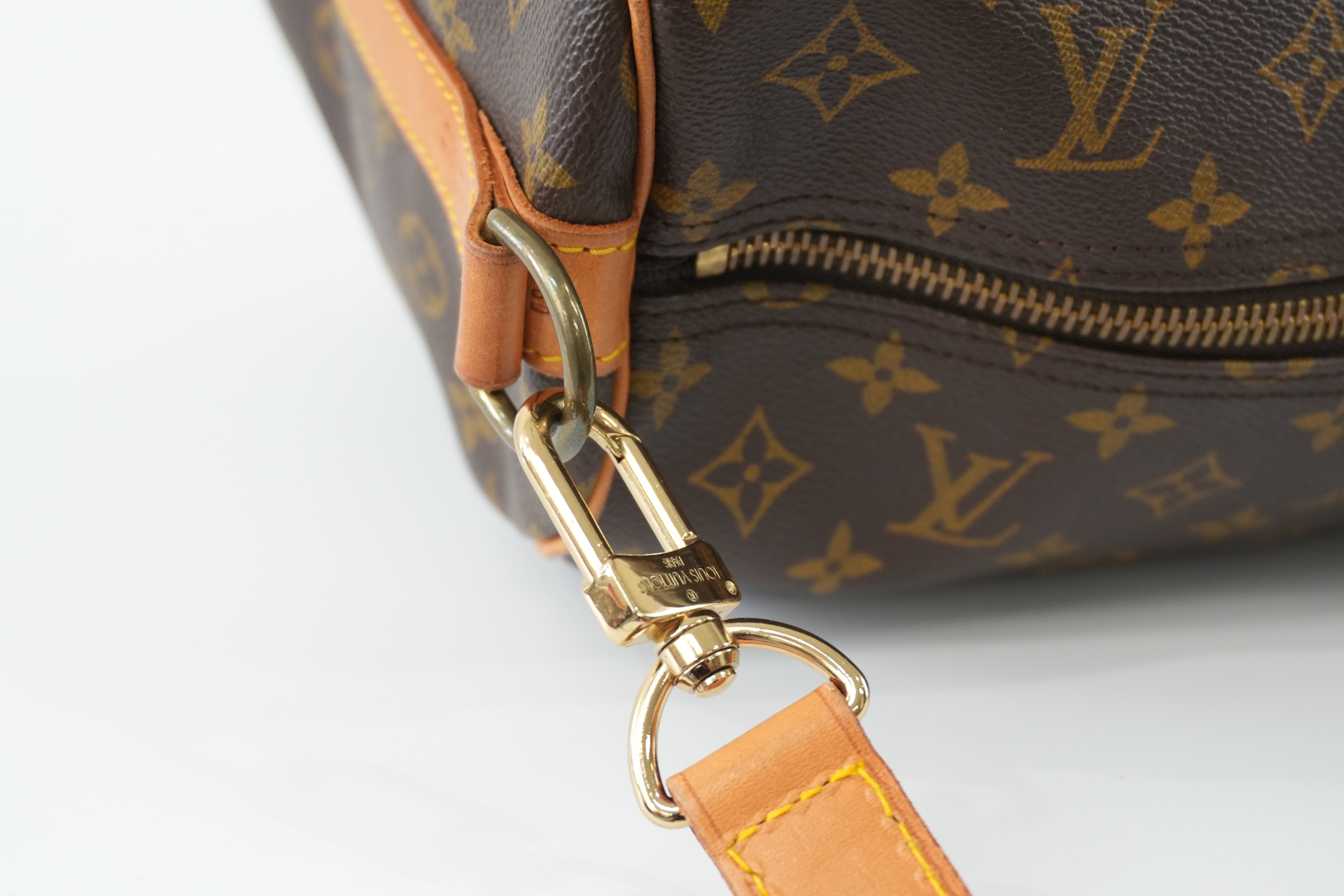 Pre-owned Louis Vuitton Monogram Keepall 60 Bandouliere
