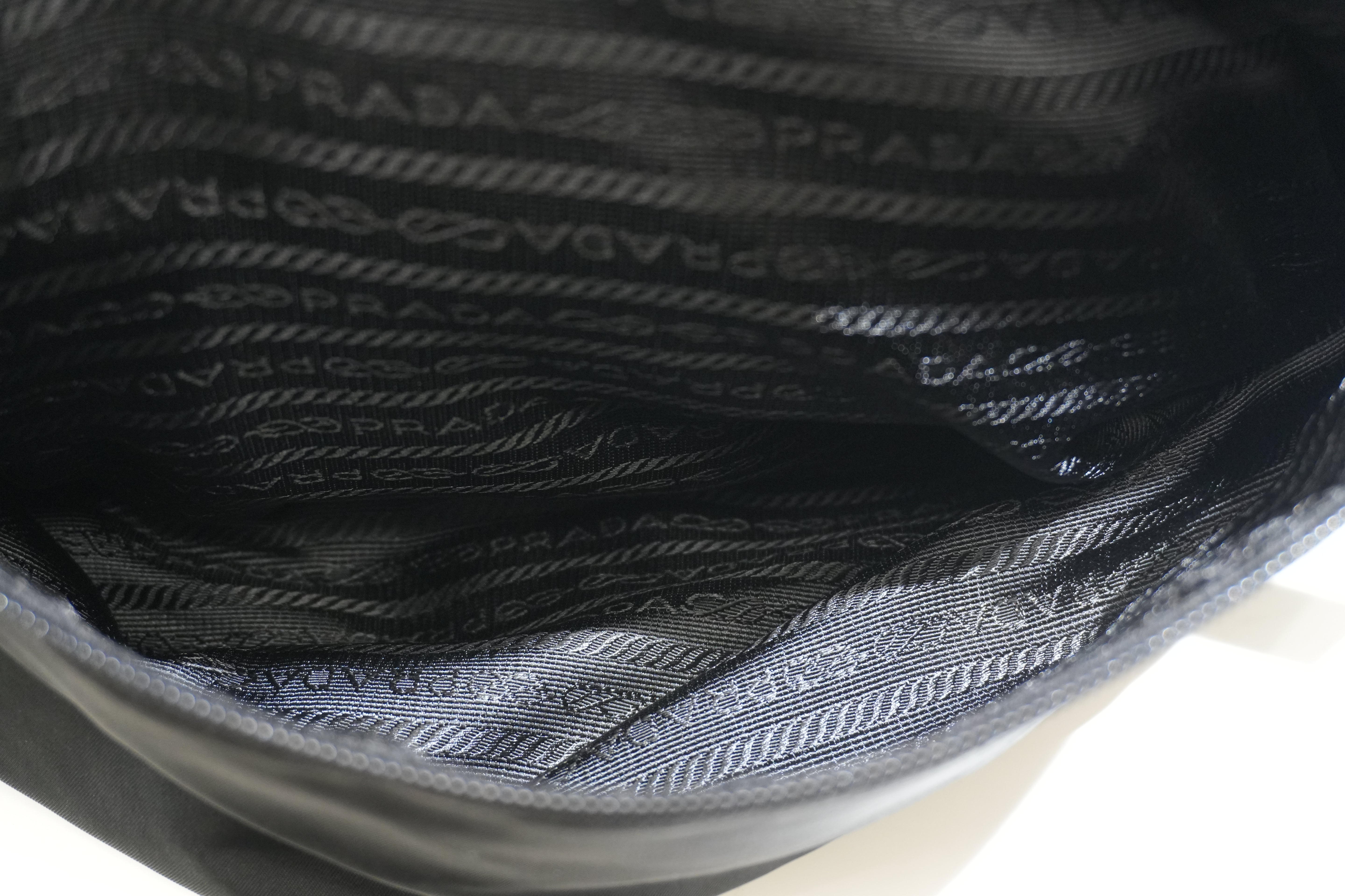Pre-owned Prada Travel Tote Bag Black