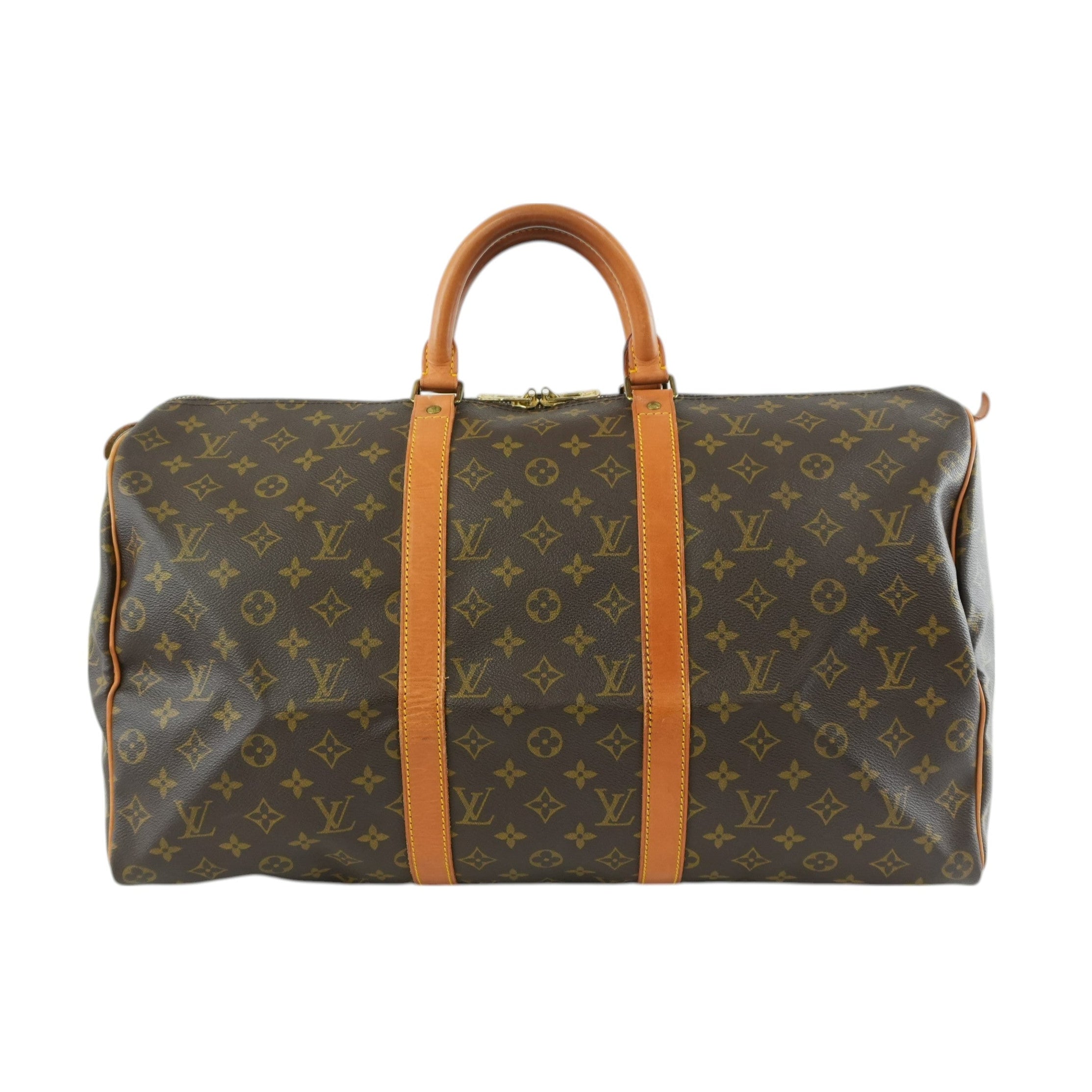 Louis Vuitton Monogram Keepall 50 Duffle Bag Used