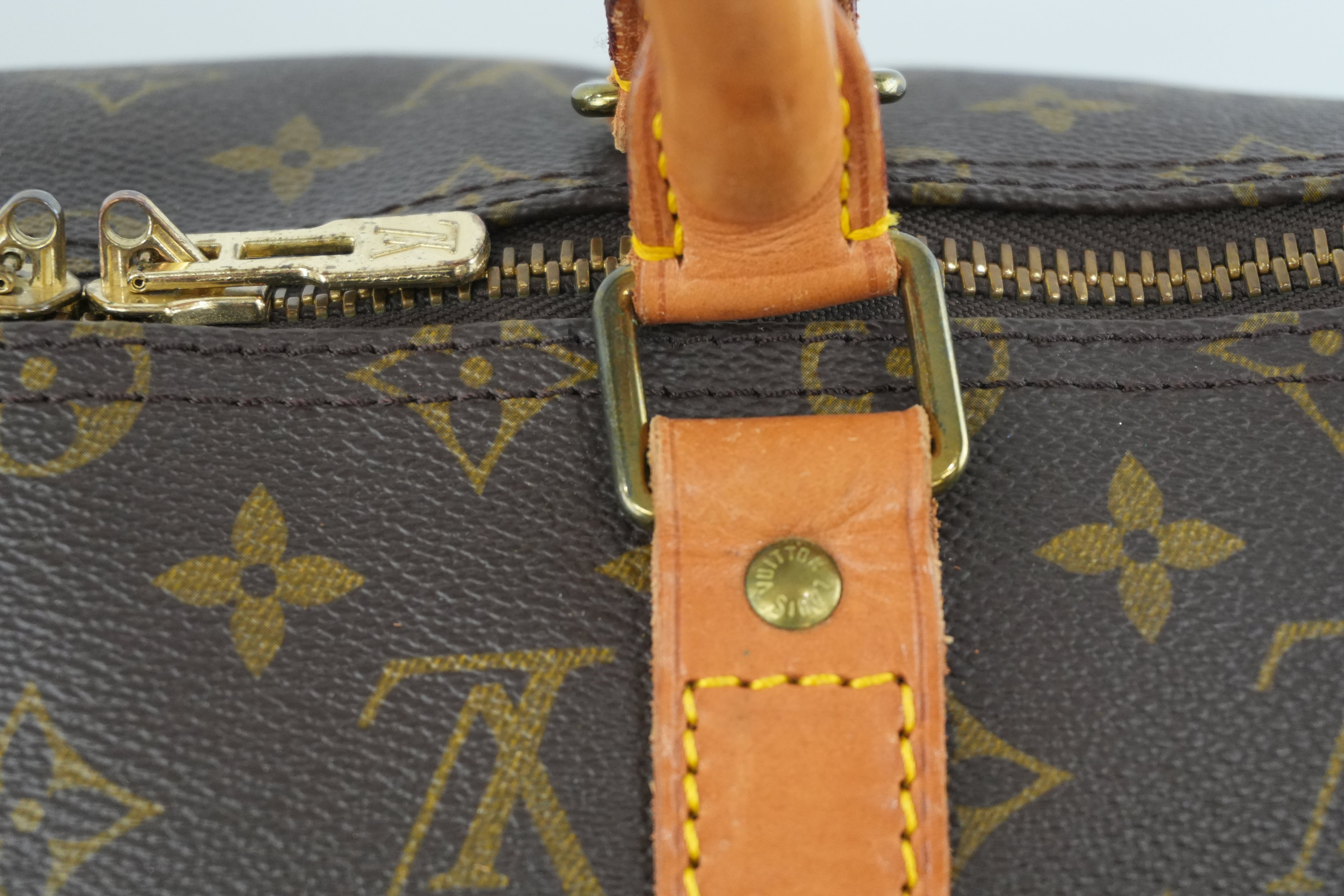 Louis Vuitton Monogram Keepall 50 Duffle Bag Used