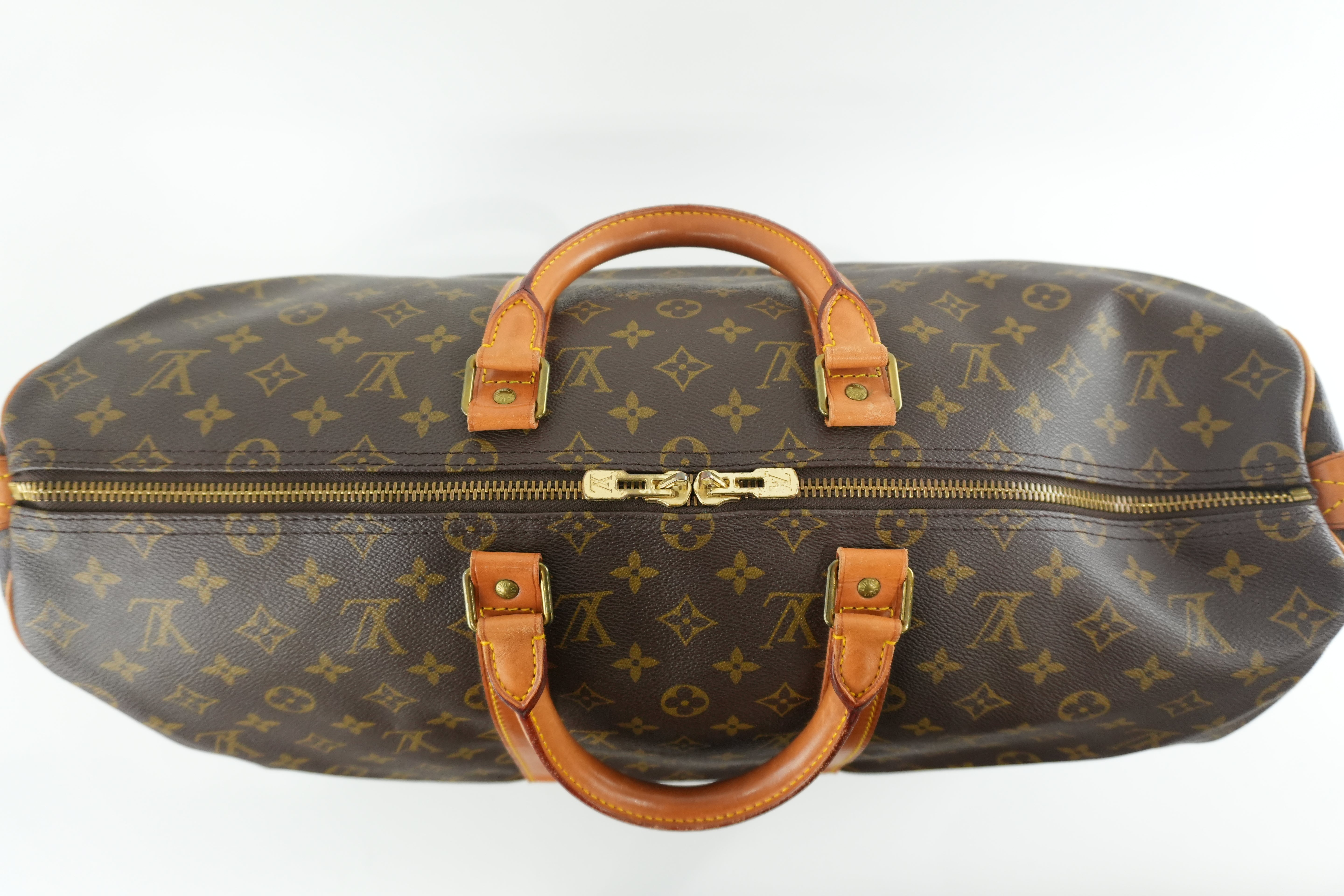 Louis Vuitton Monogram Keepall 50 Duffle Bag Used