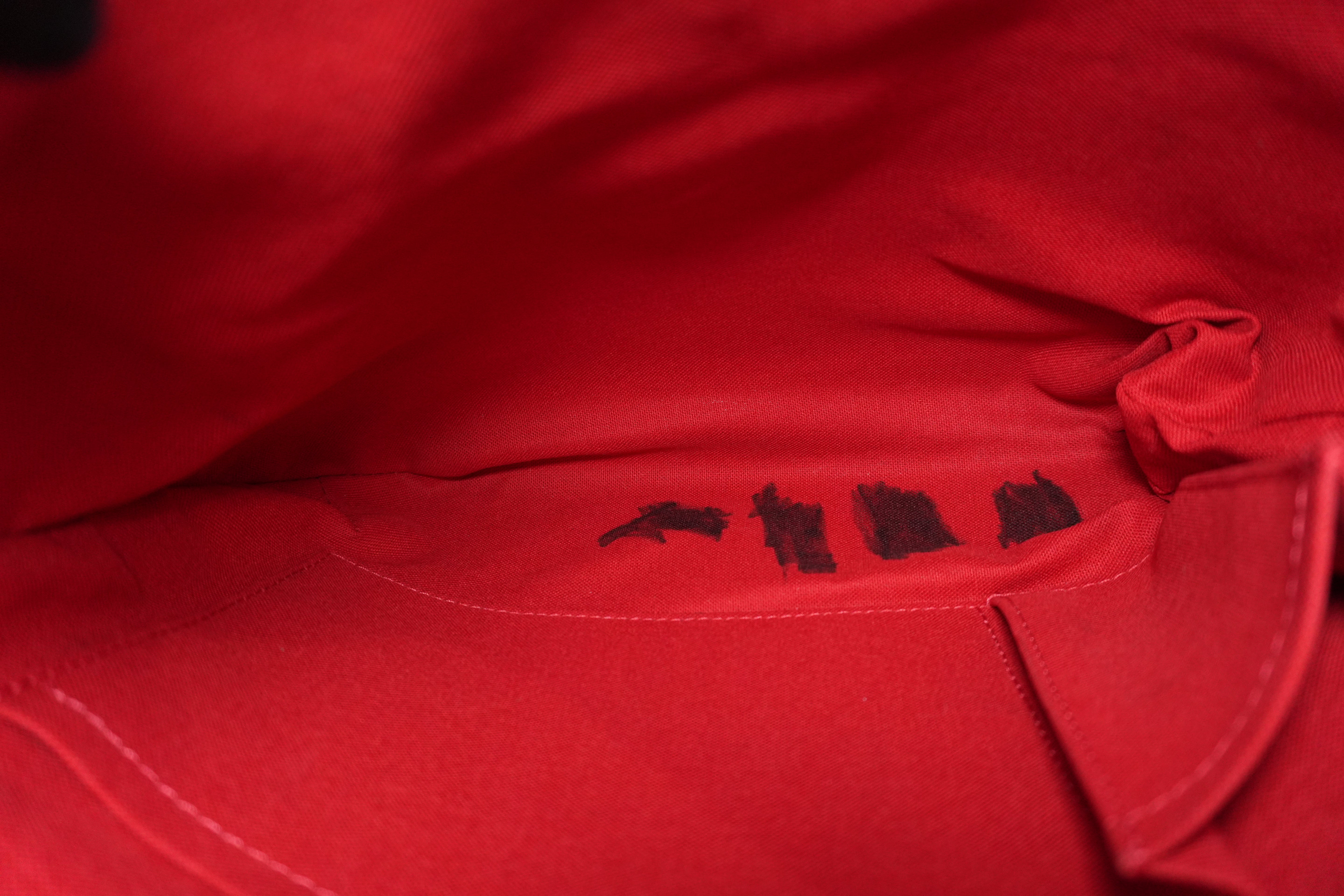 Pre-owned Louis Vuitton Damier Ebene Bloomsbury PM Shoulder Bag