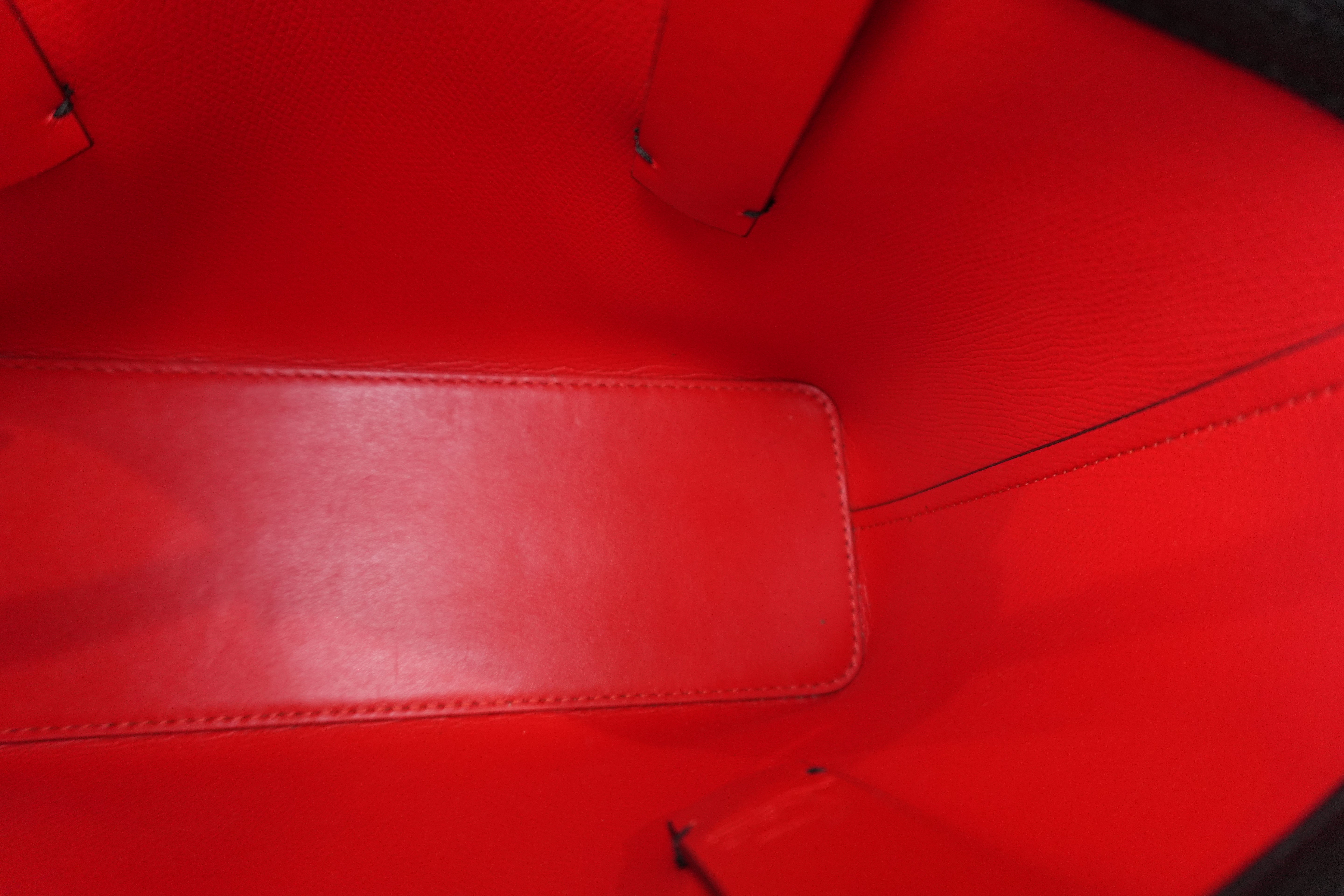 Christian Louboutin Small Cabata Two Way Shoulder Bag Black Used