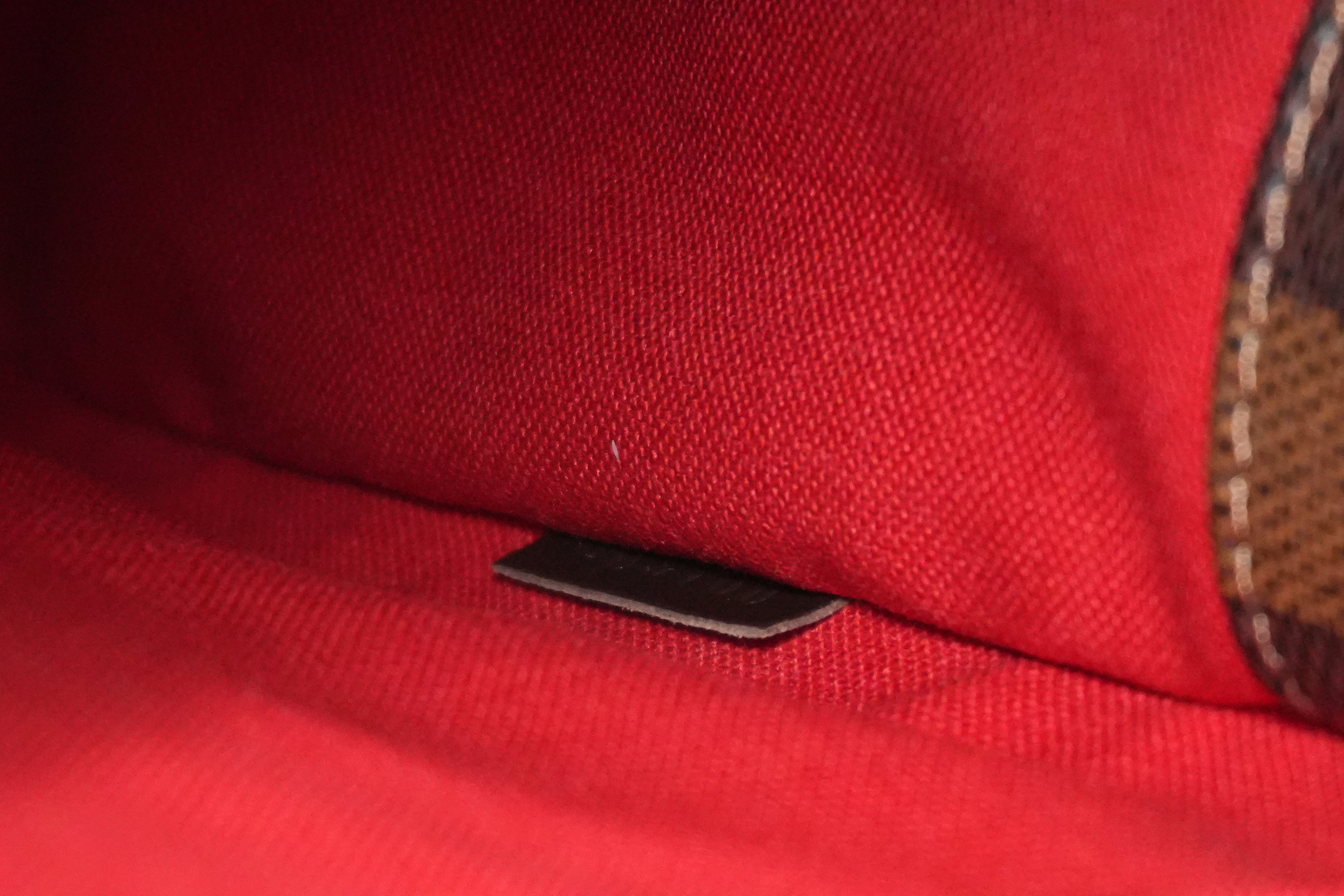 Pre-owned Louis Vuitton Damier Ebene Bloomsbury PM Shoulder Bag