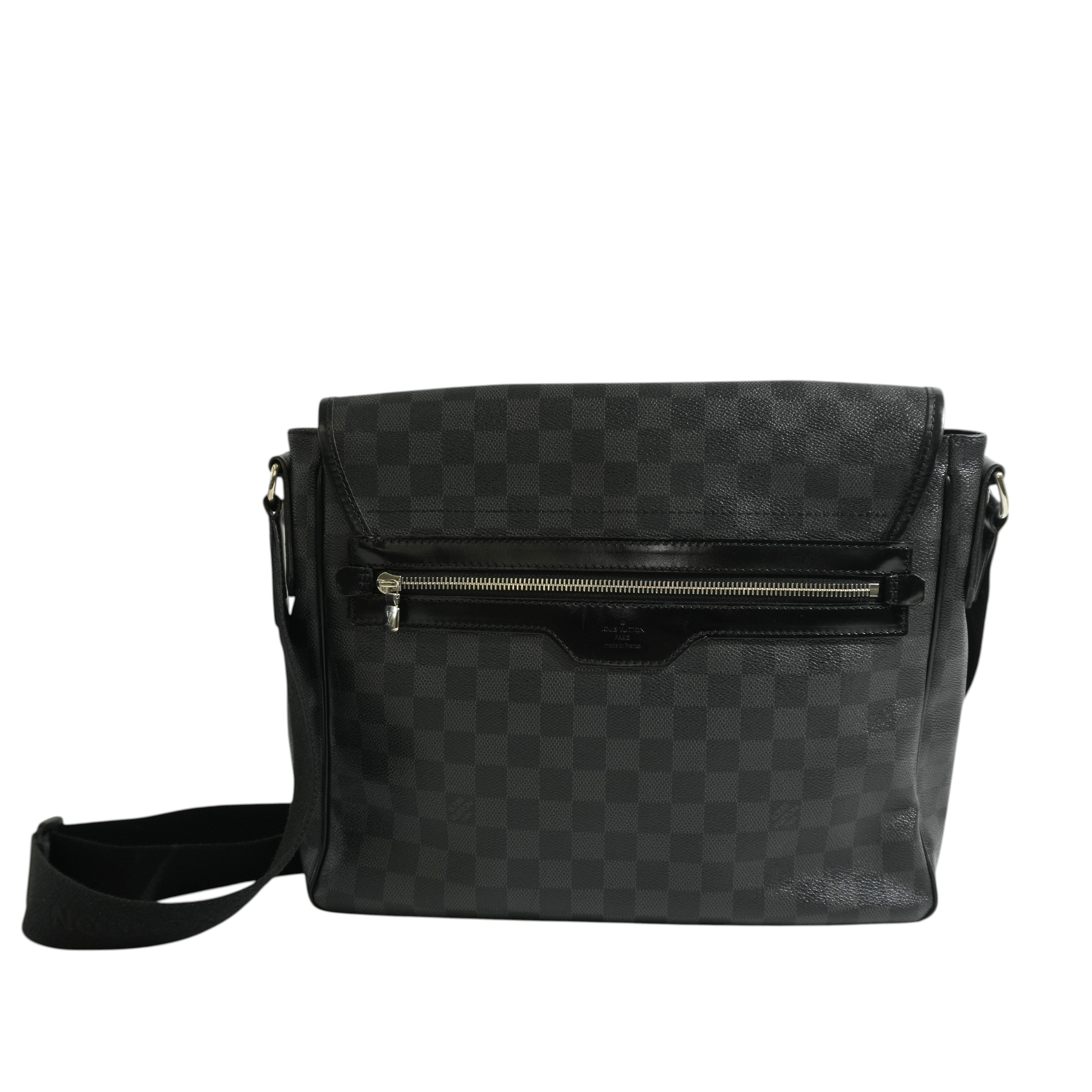 Pre-owned Louis Vuitton Damier Graphite Messenger Crossbody Bag