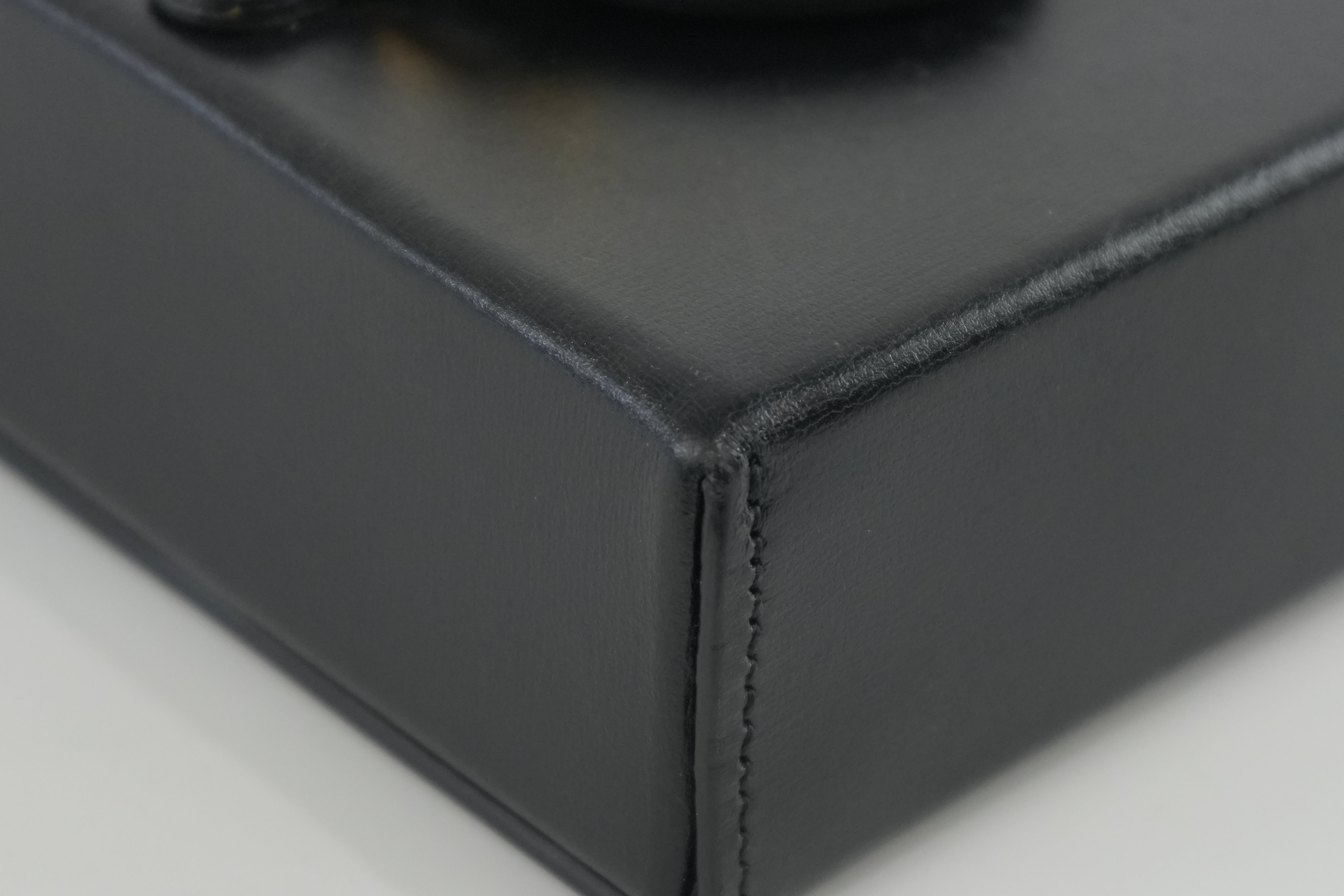 Pre-owned Gucci Horsebit Shoulder Bag Black