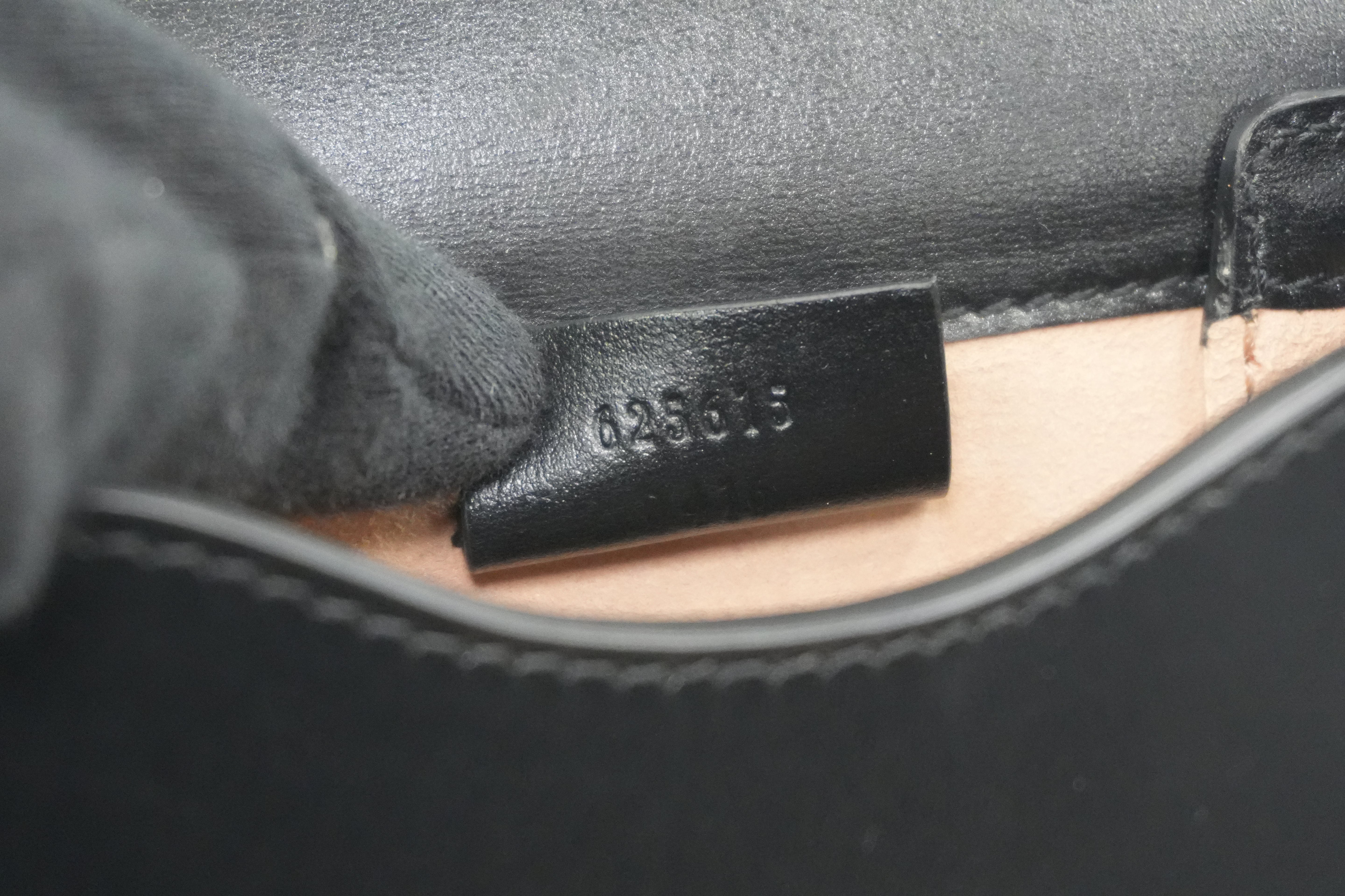 Pre-owned Gucci Horsebit Shoulder Bag Black