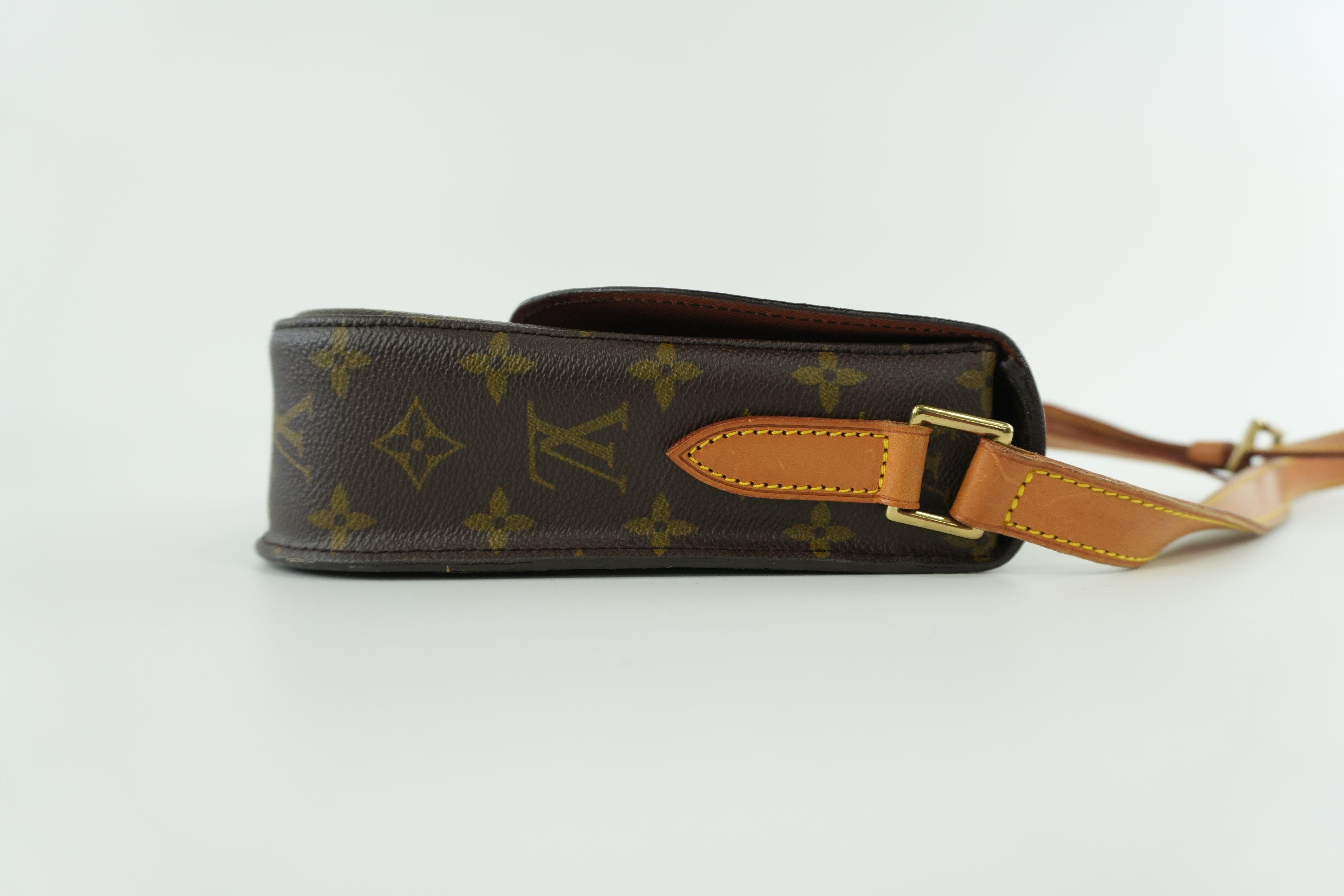 Pre-owned Louis Vuitton Monogram Saint Cloud GM Shoulder Bag