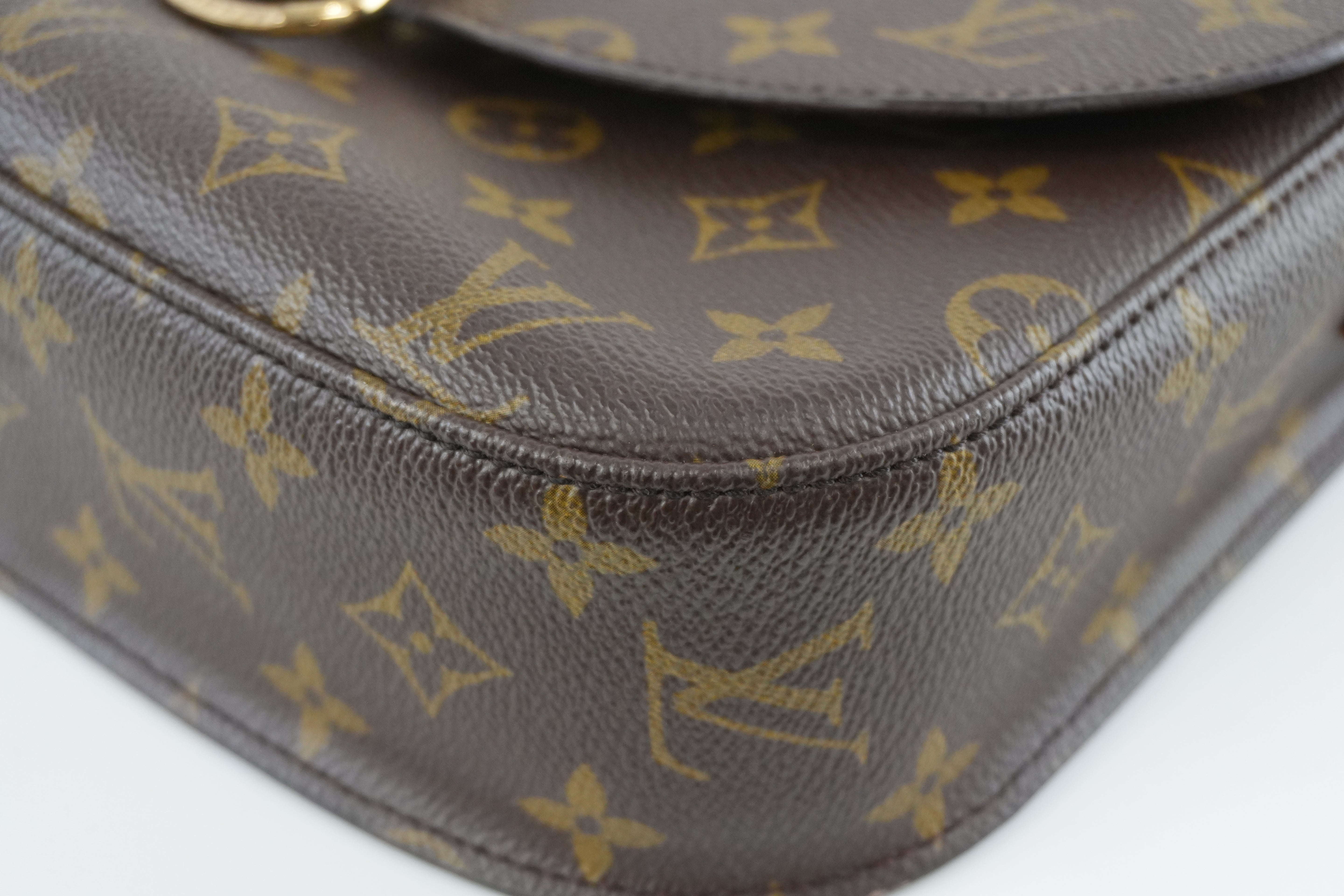 Pre-owned Louis Vuitton Monogram Saint Cloud GM Shoulder Bag