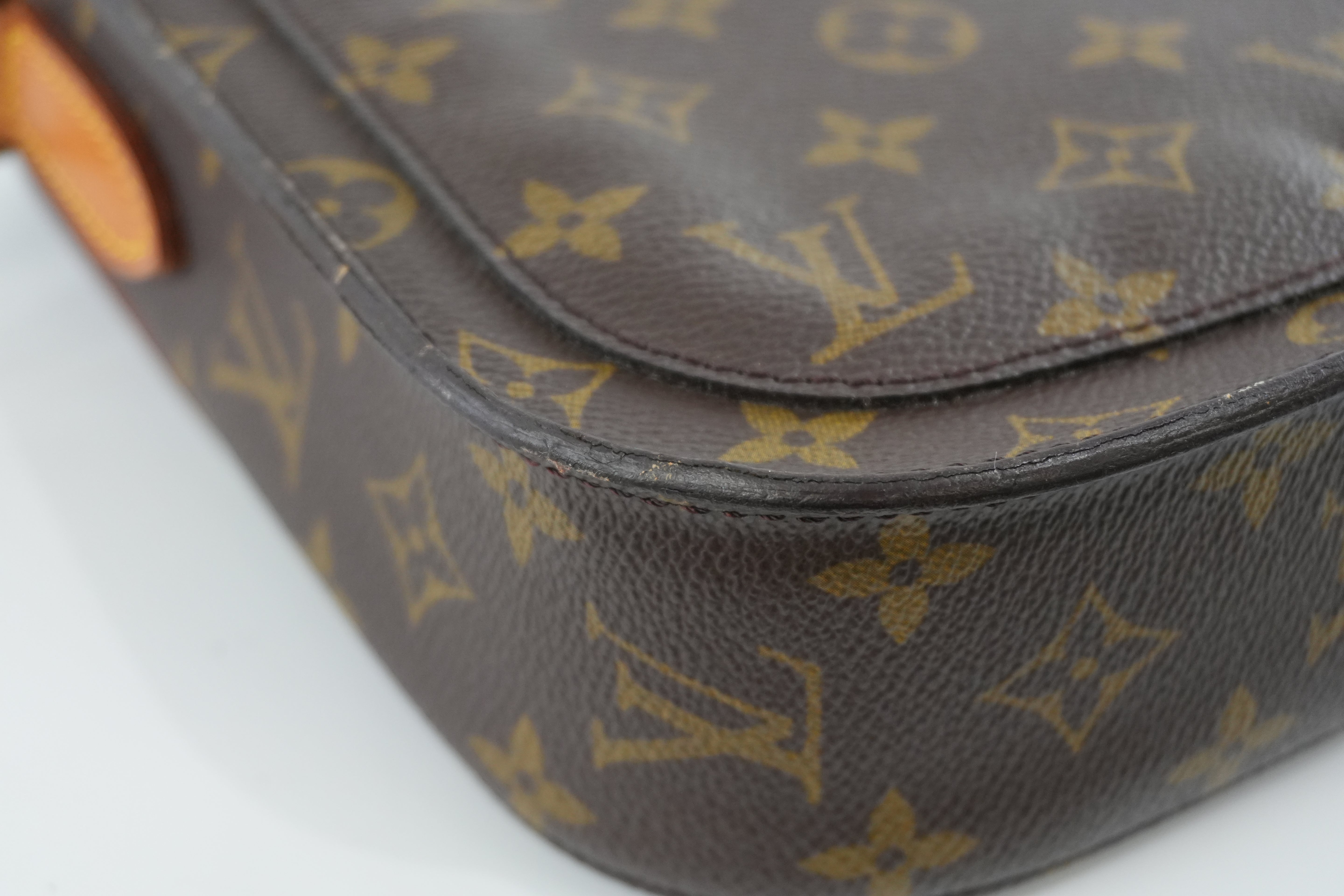 Pre-owned Louis Vuitton Monogram Saint Cloud GM Shoulder Bag