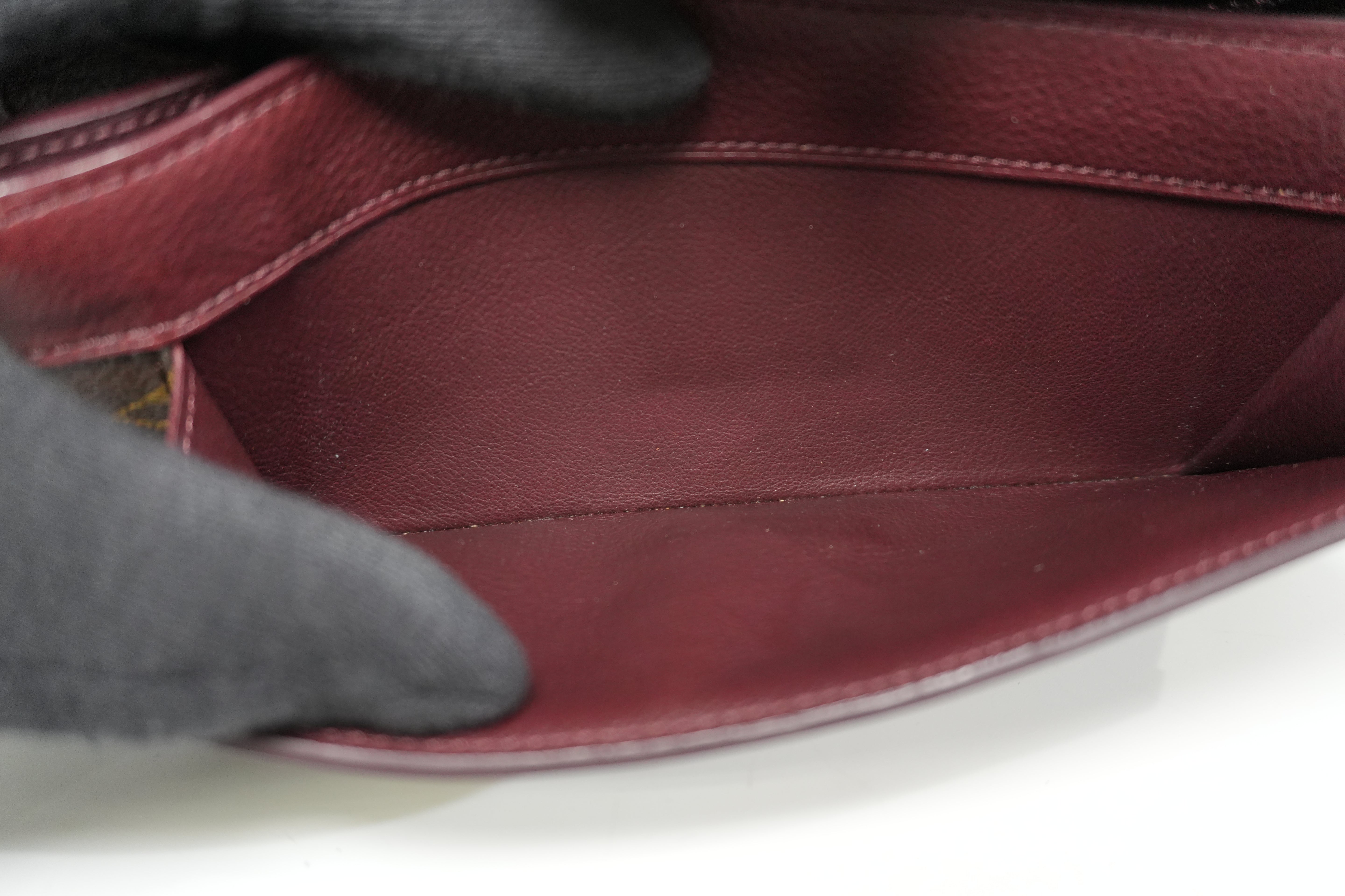 Pre-owned Louis Vuitton Monogram Elysse Long Wallet