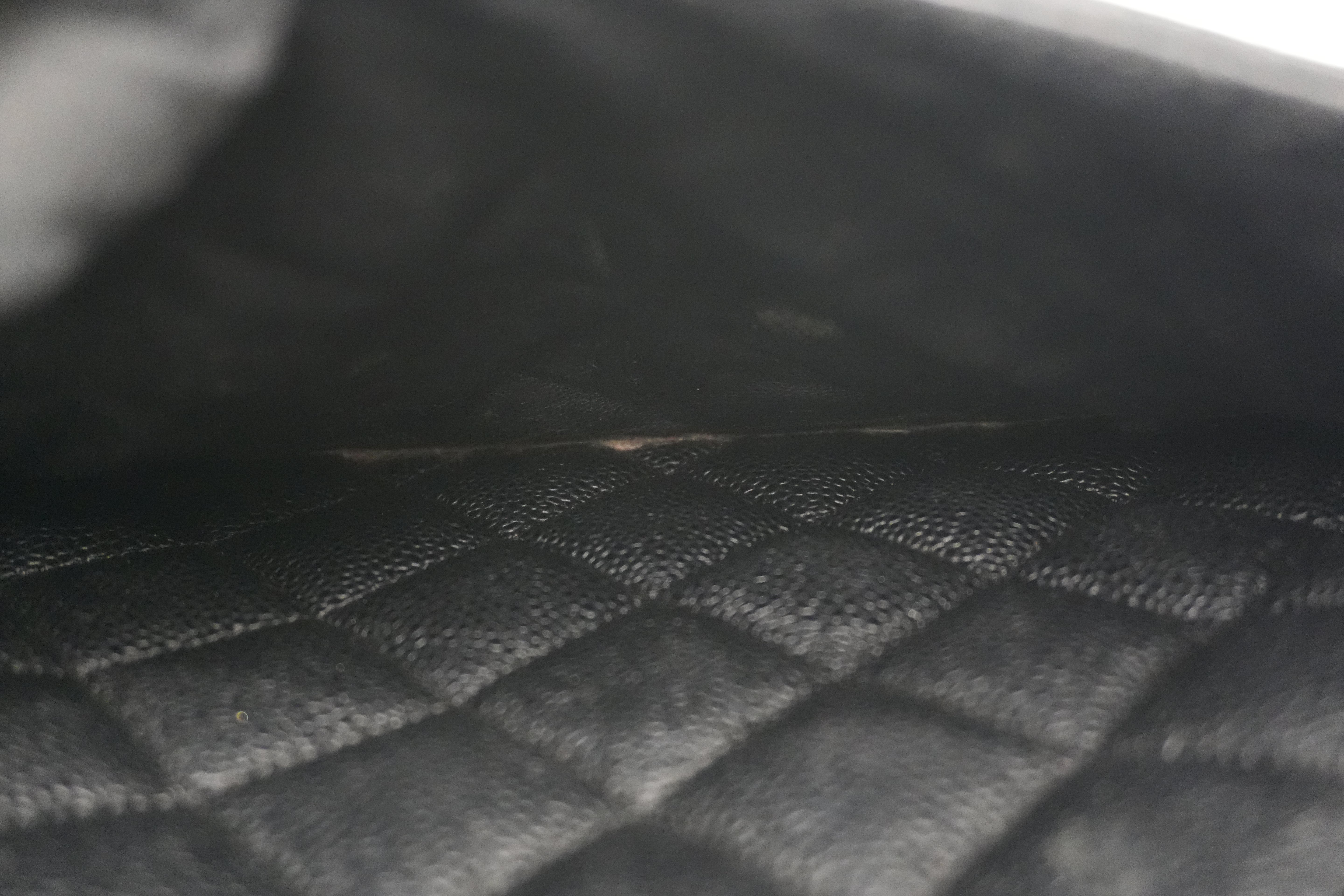 Pre-owned Chanel Medallion Caviar Tote Bag Silver Hardware Black Used