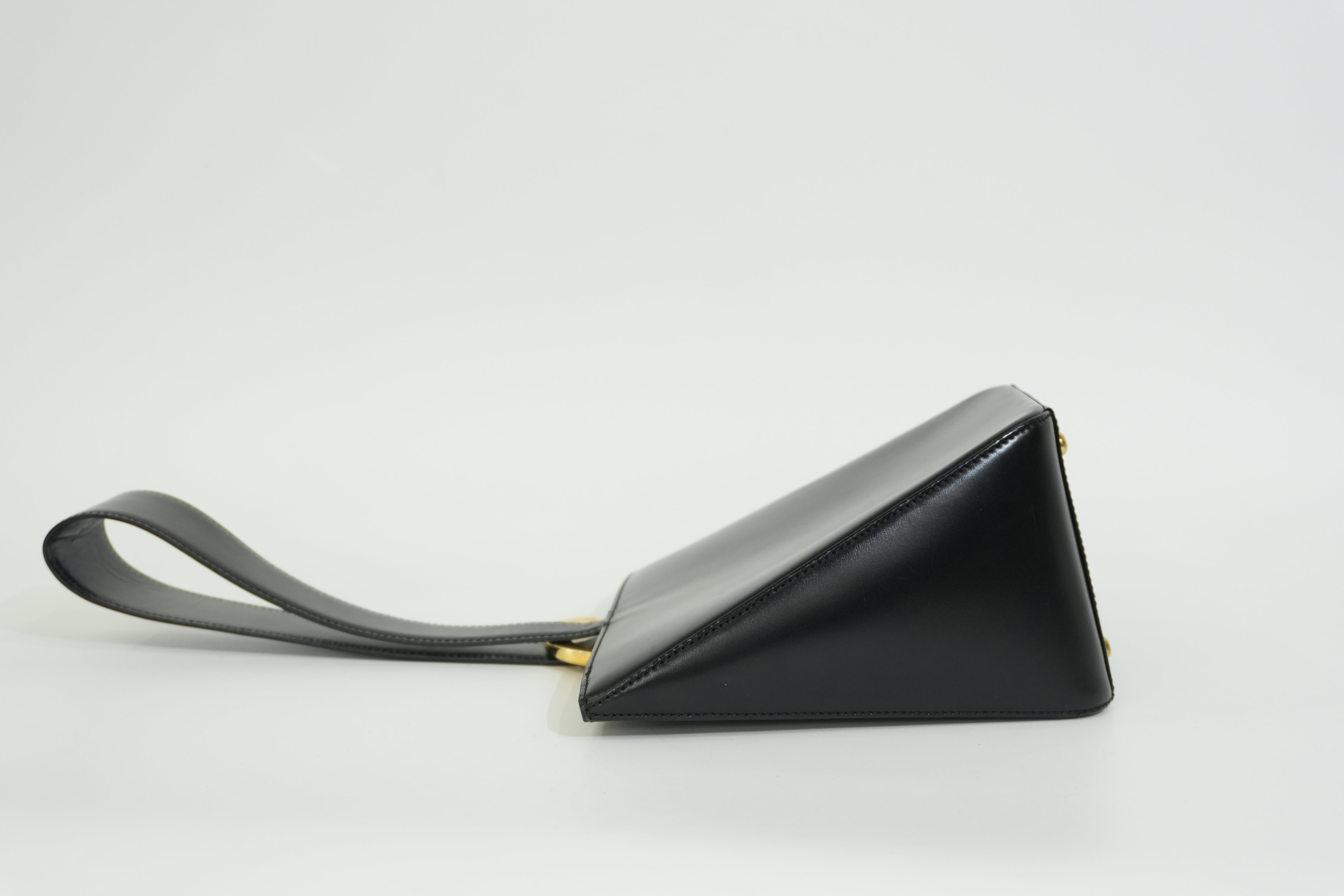 Pre-owned Cartier Panthere Bucket Handbag Black