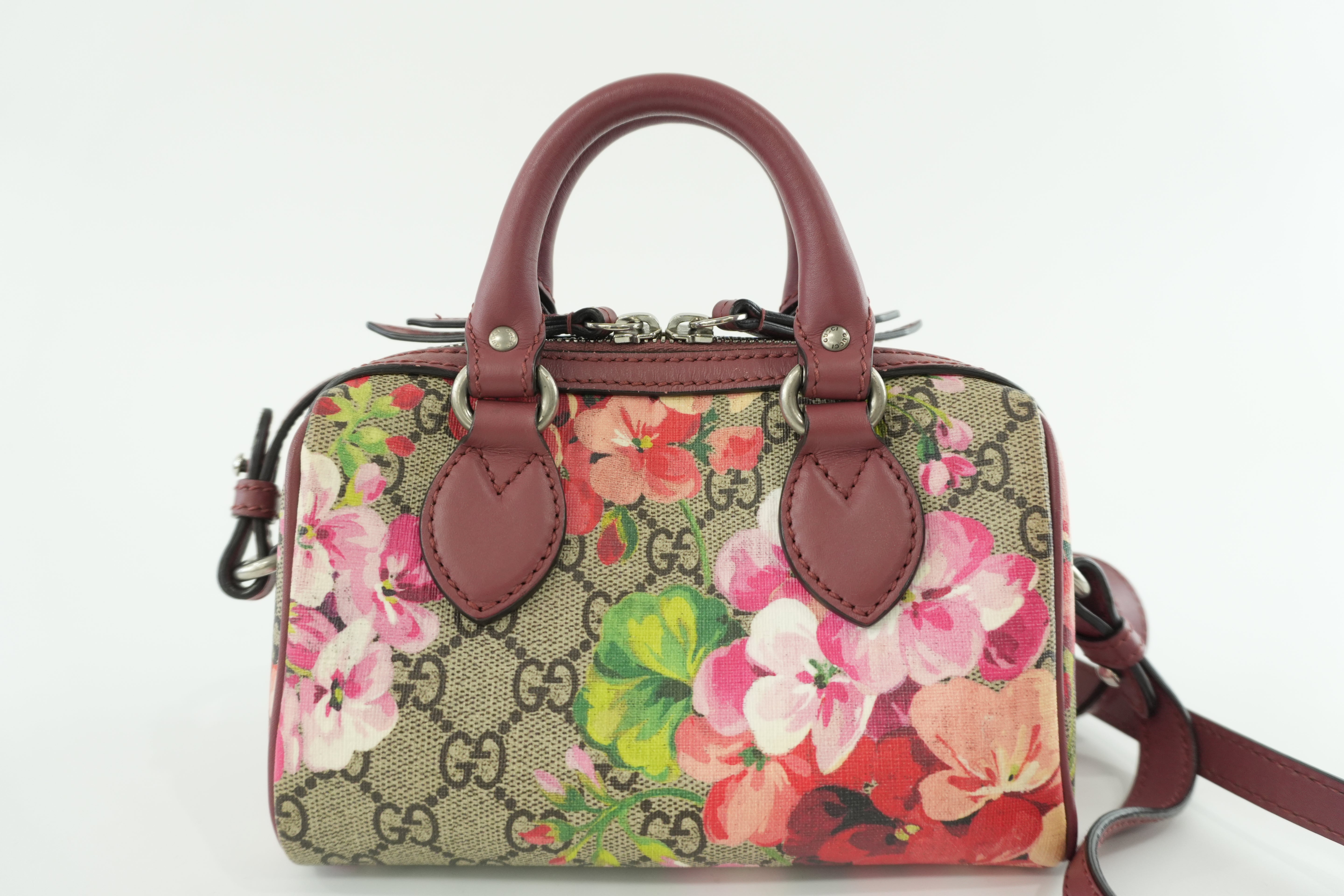 Gucci Bloom Mini Shoulder Bag Pink Used