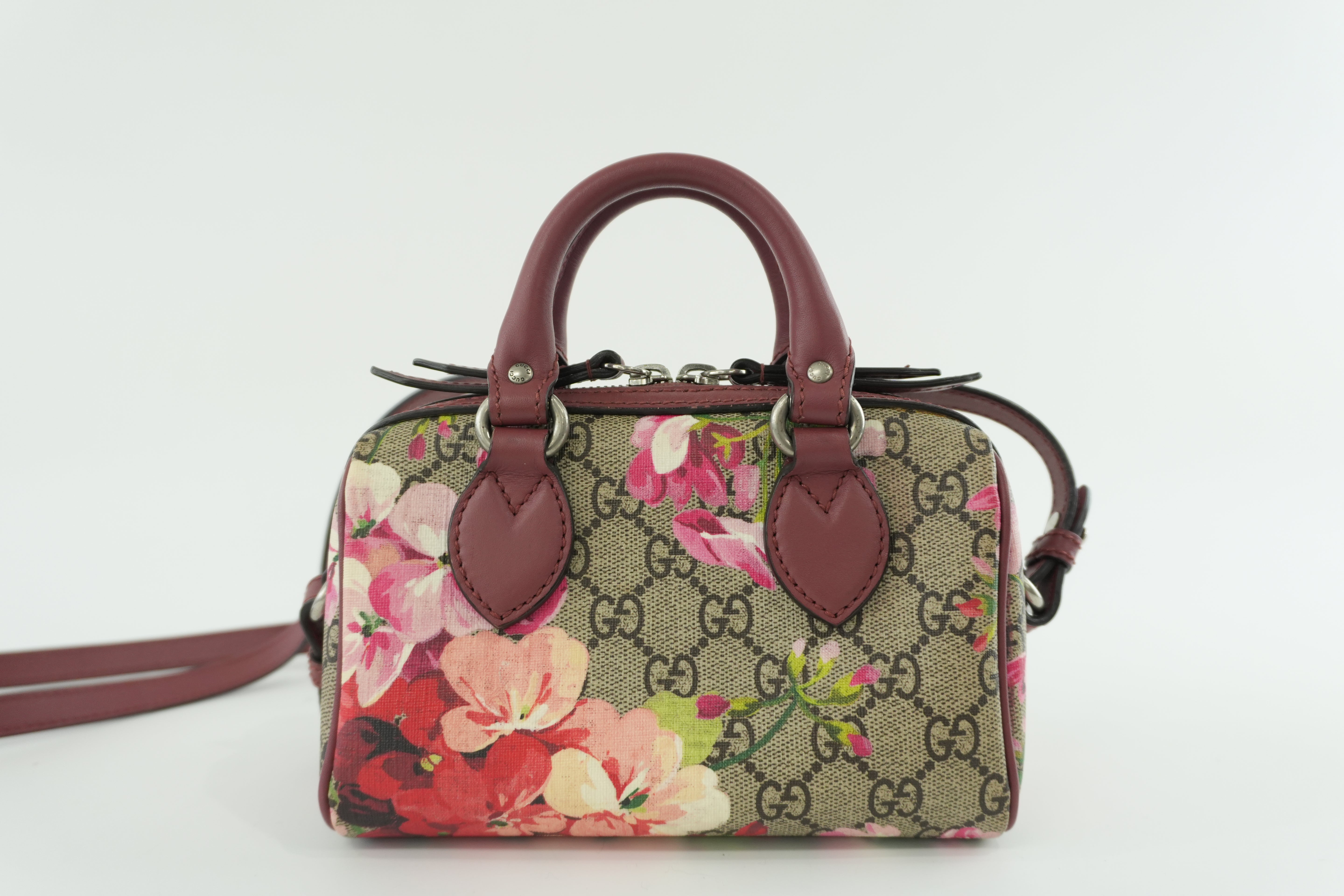 Gucci Bloom Mini Shoulder Bag Pink Used