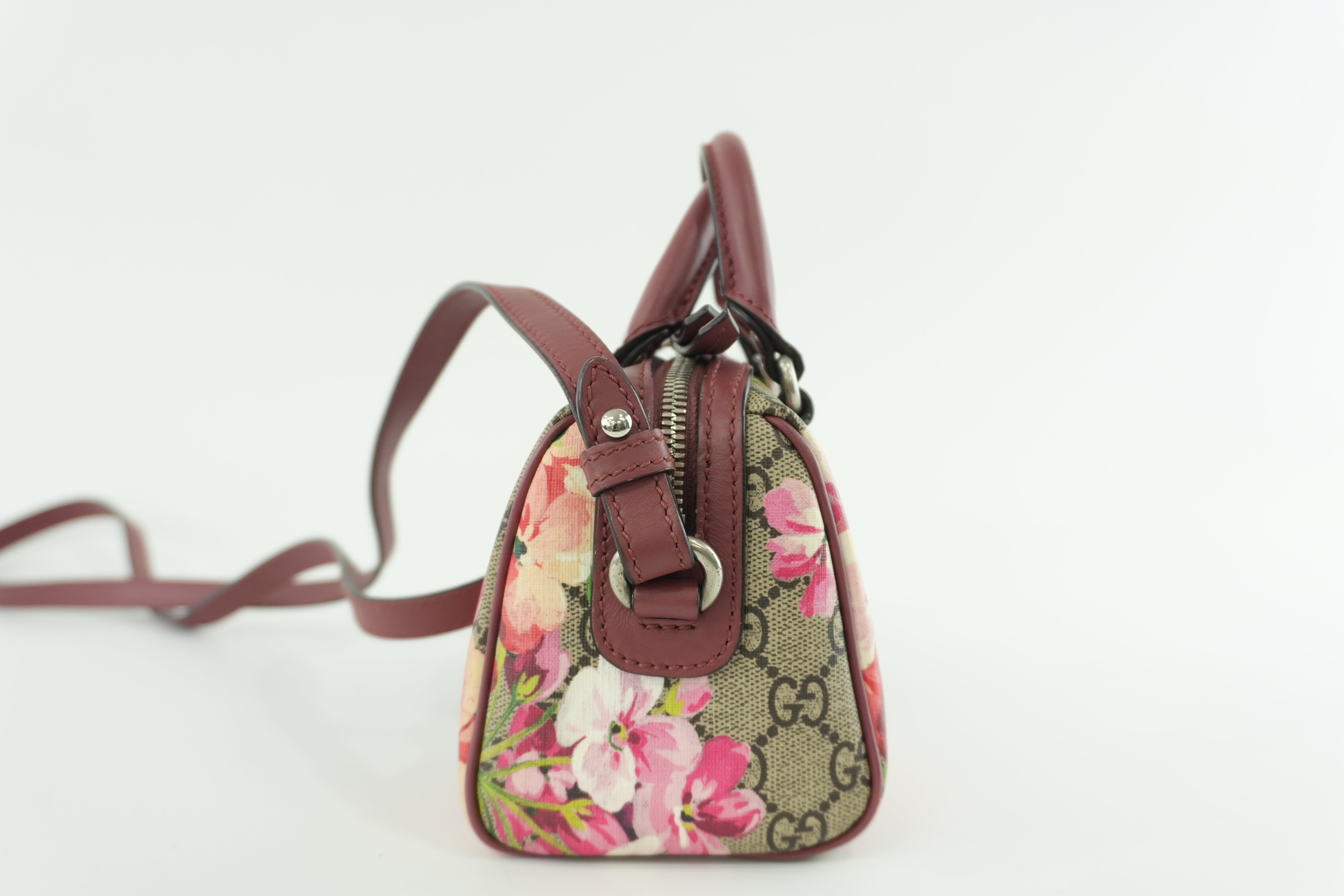 Gucci Bloom Mini Shoulder Bag Pink Used