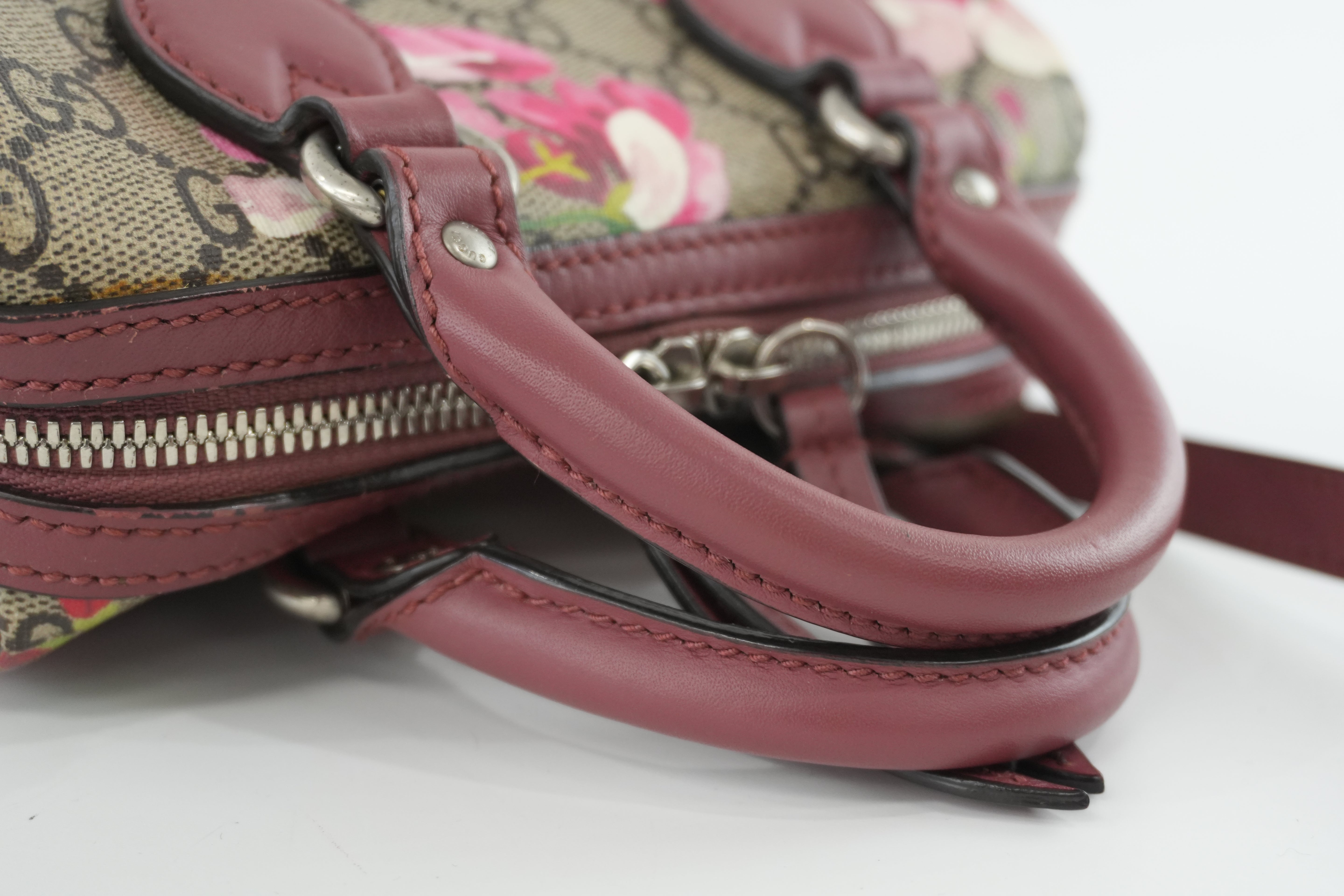 Gucci Bloom Mini Shoulder Bag Pink Used