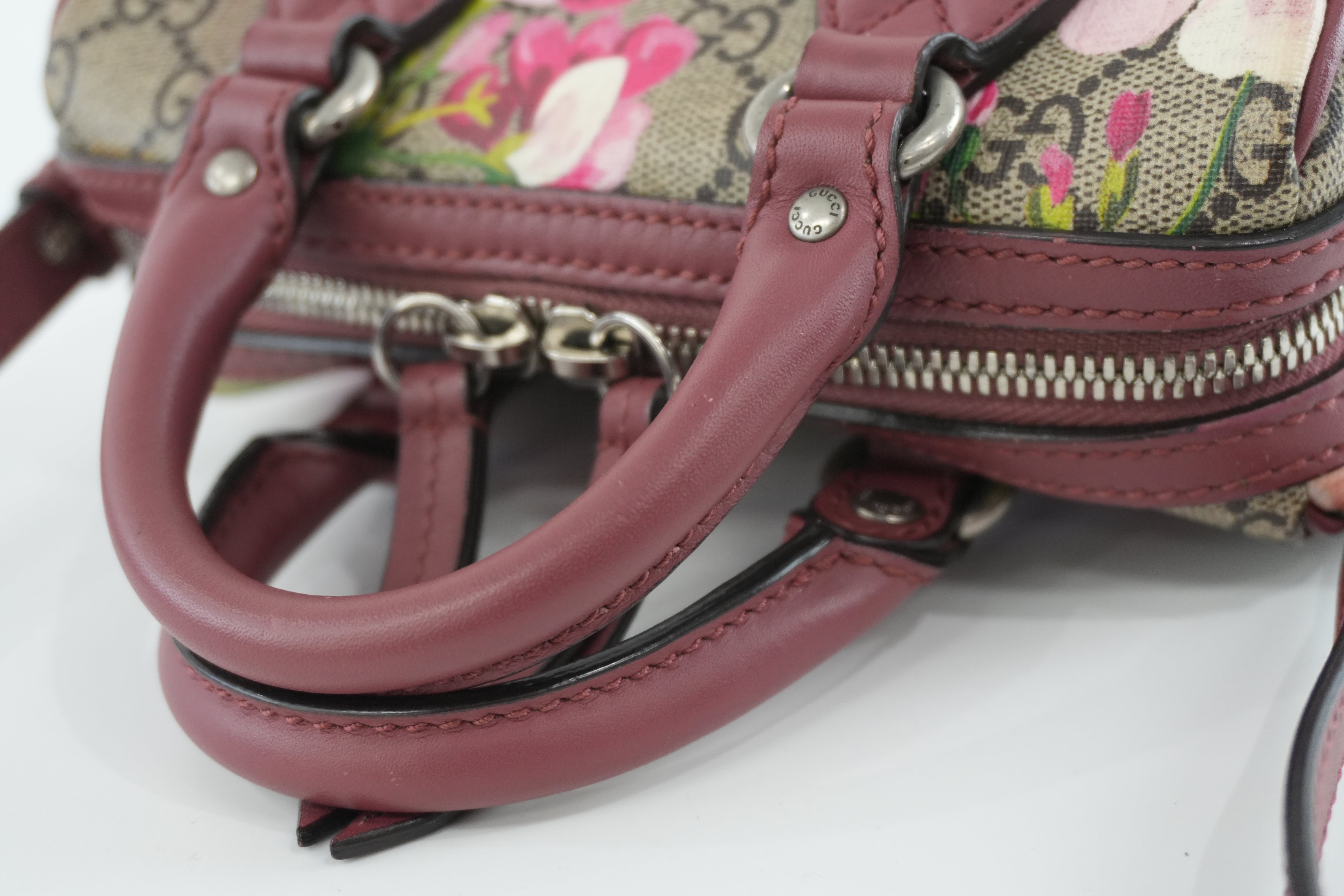 Gucci Bloom Mini Shoulder Bag Pink Used