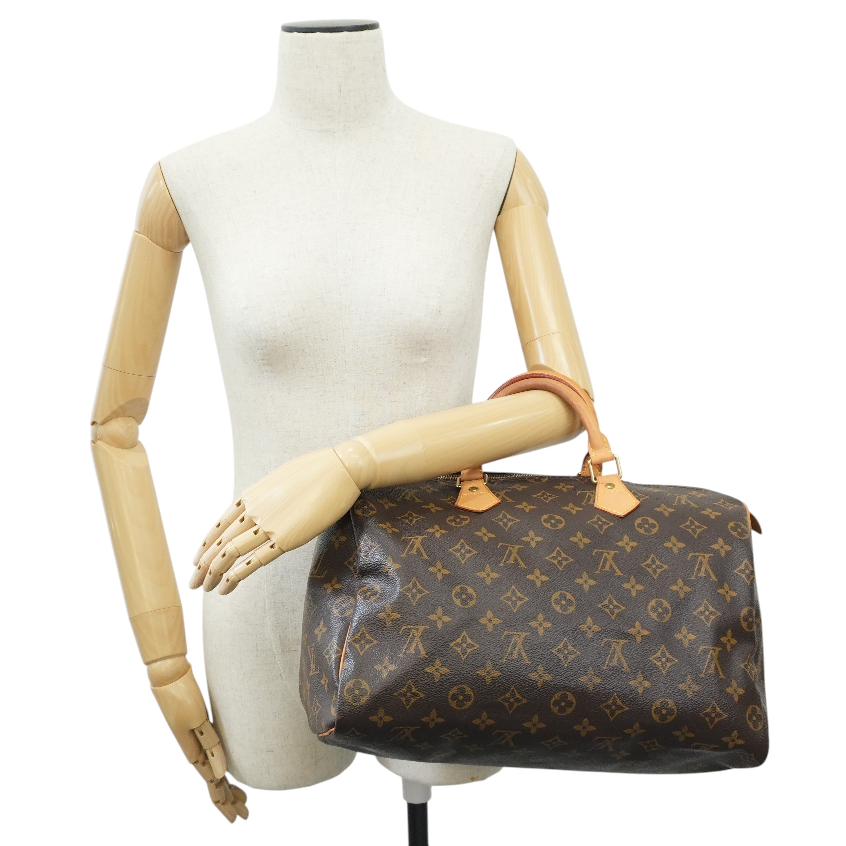 Louis Vuitton Monogram Speedy 35 Handbag Used