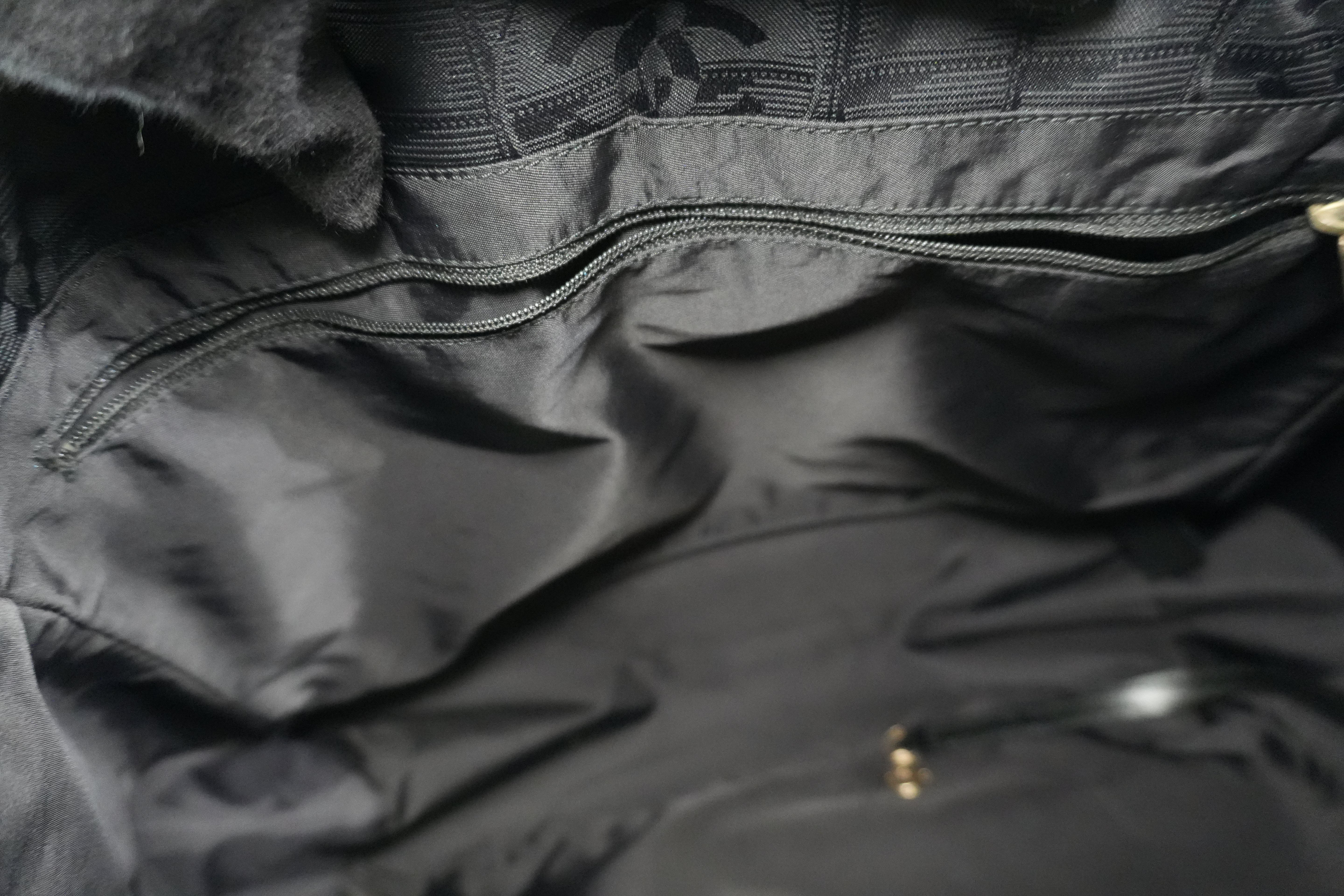 Pre-owned Chanel New Travel Line Tote Bag Black