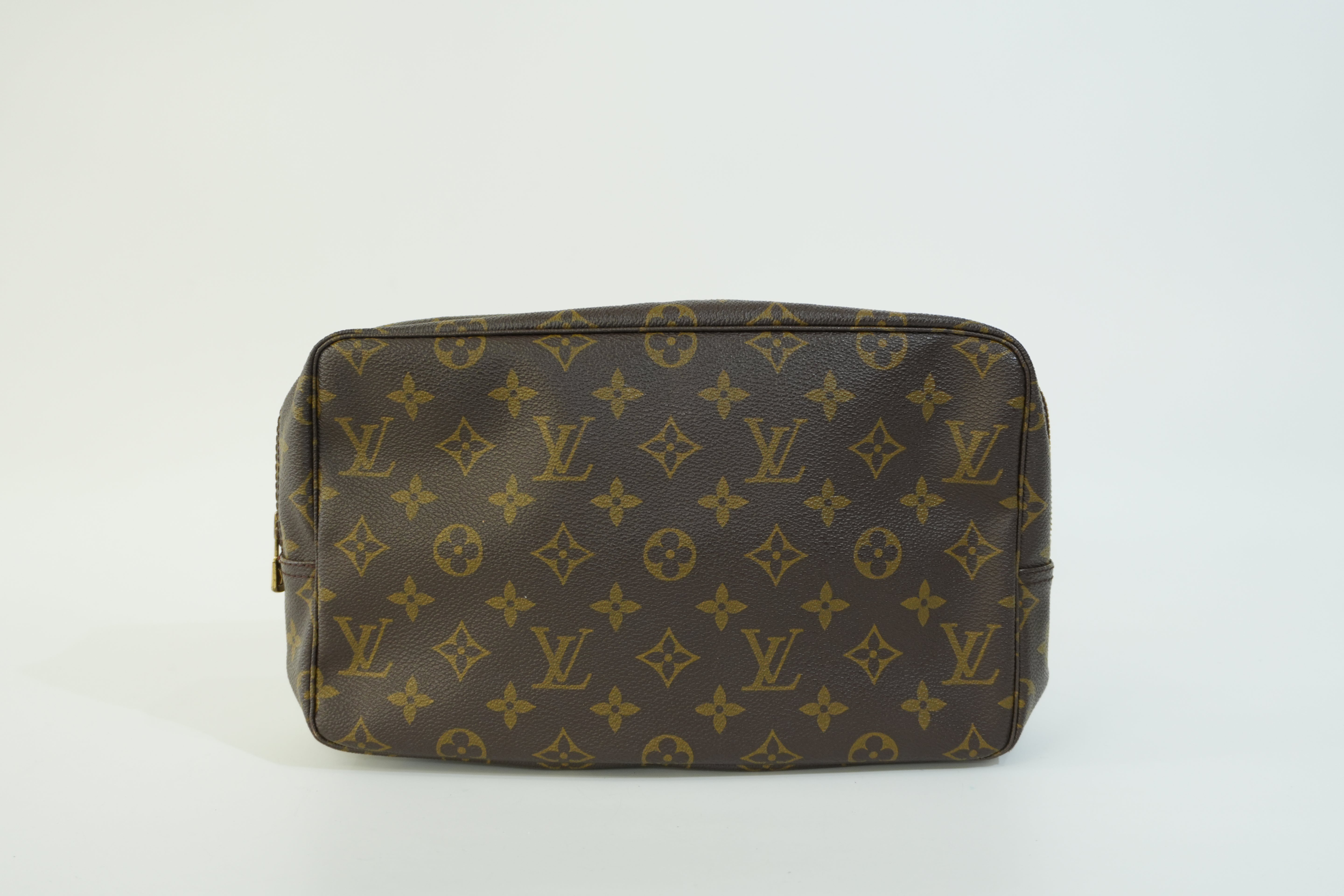 Pre-owned Louis Vuitton Monogram Trousse 28 Pouch
