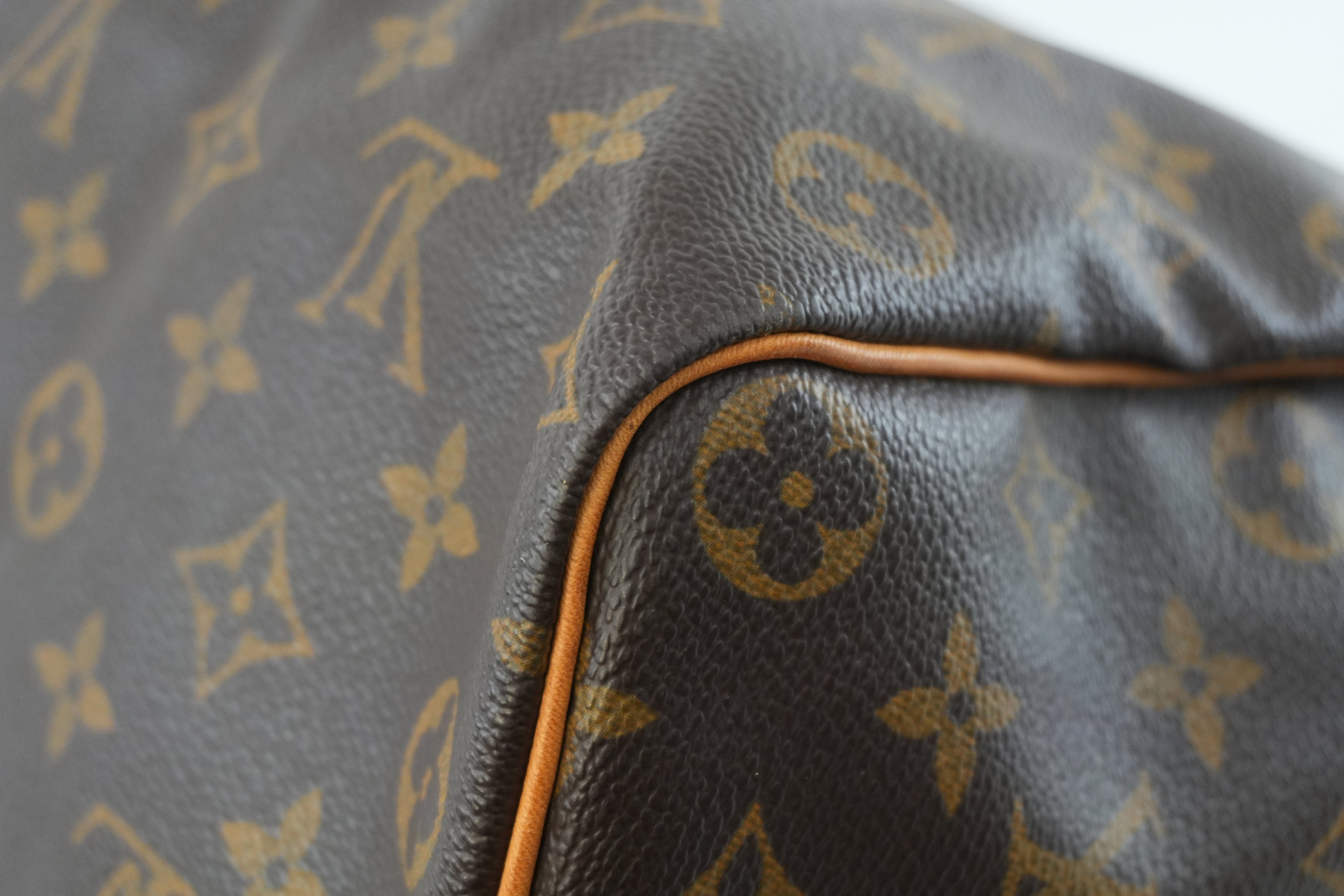 Louis Vuitton Monogram Speedy 35 Handbag Used