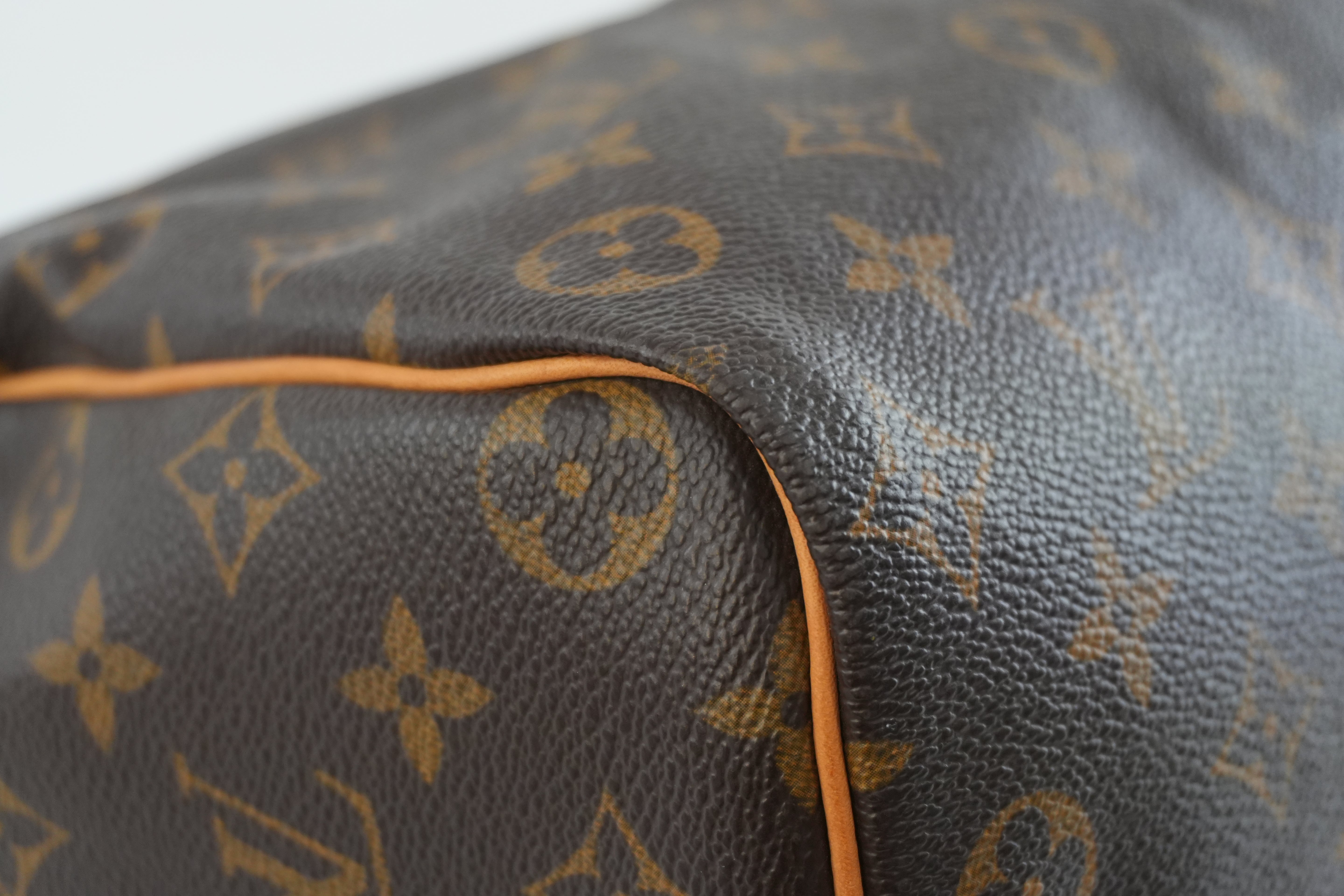 Louis Vuitton Monogram Speedy 35 Handbag Used