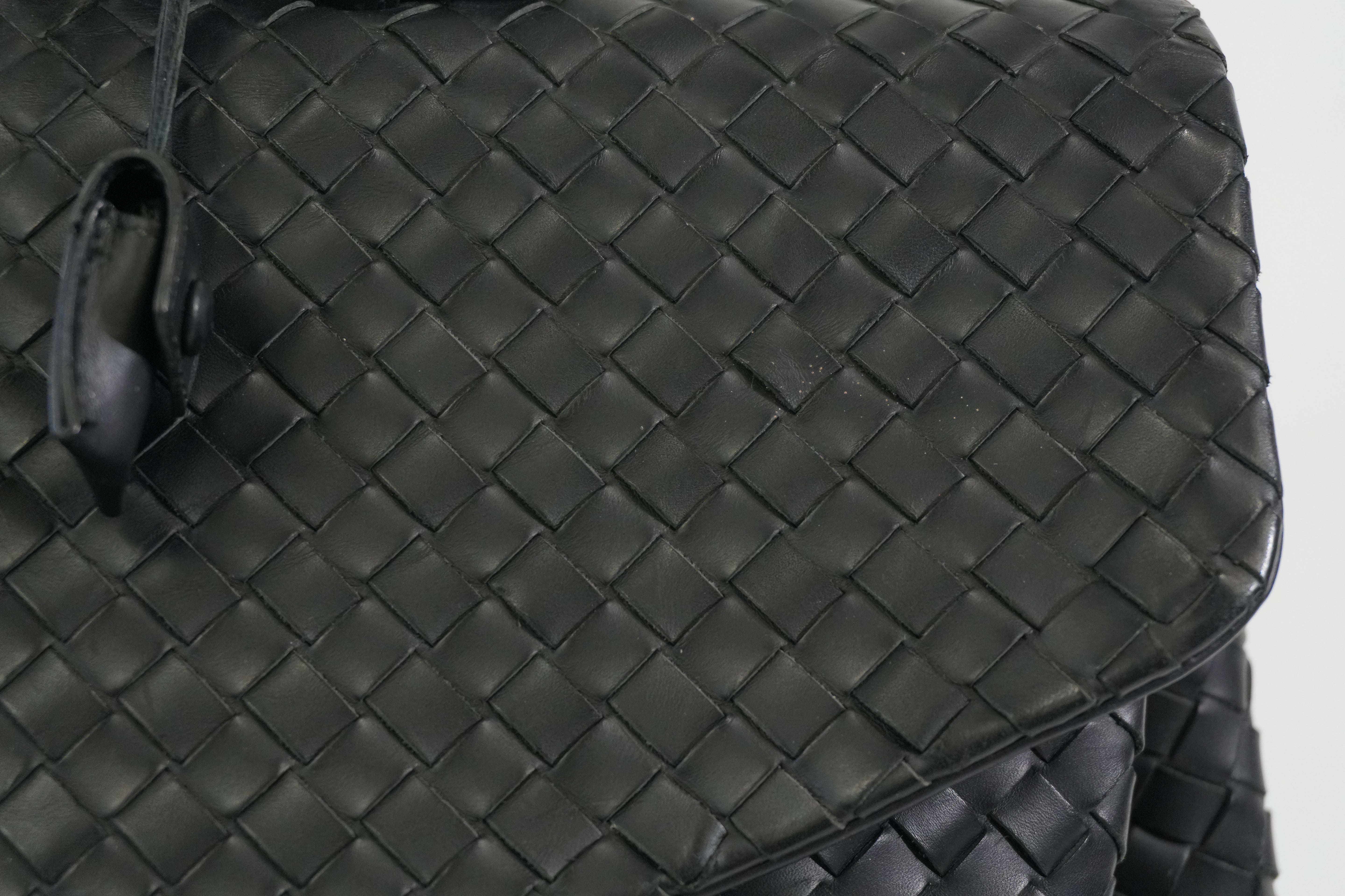 Pre-owned Bottega Briefcase Black