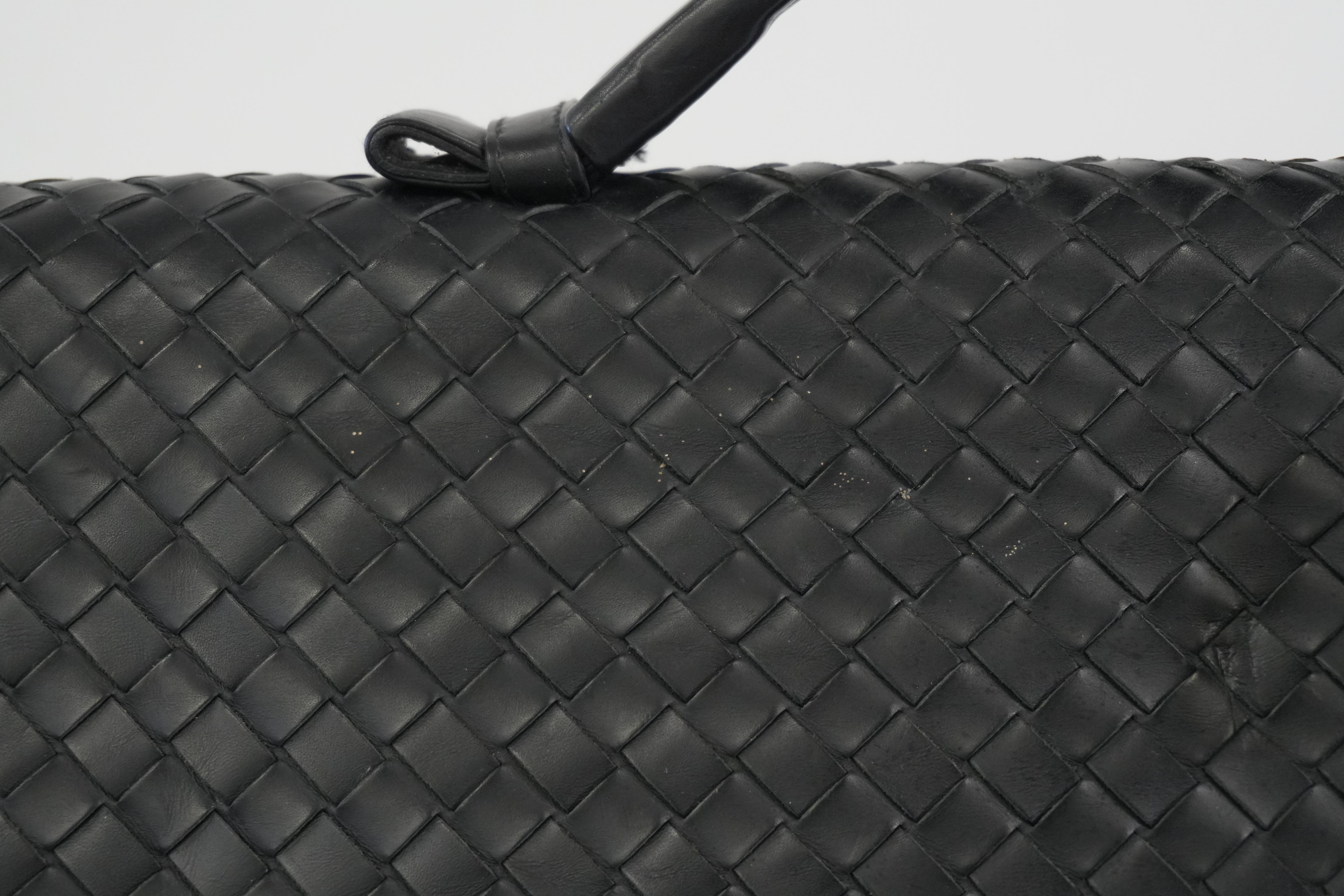 Pre-owned Bottega Briefcase Black