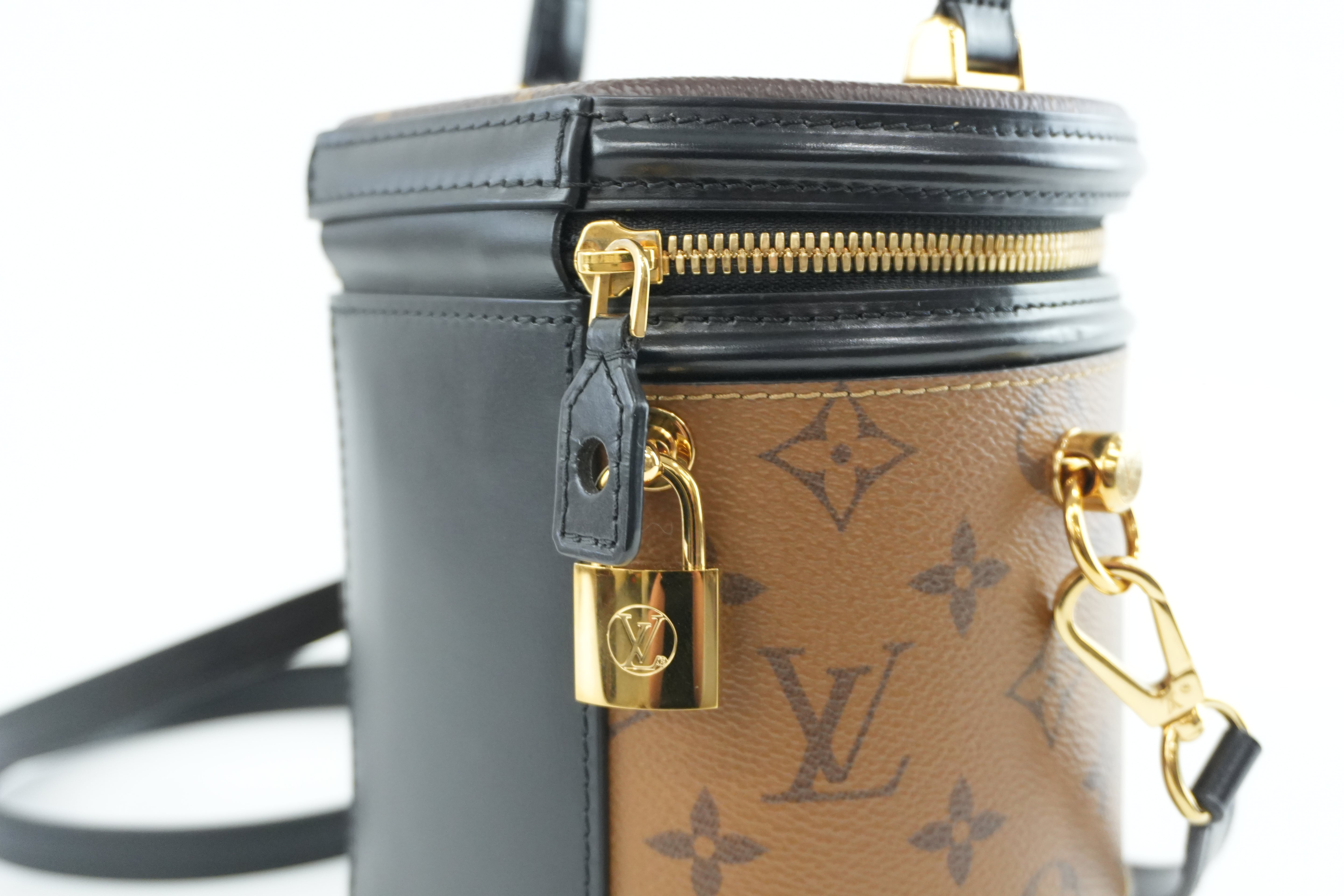 Louis Vuitton Monogram Cannes Reverse Vanity Shoulder Bag Used