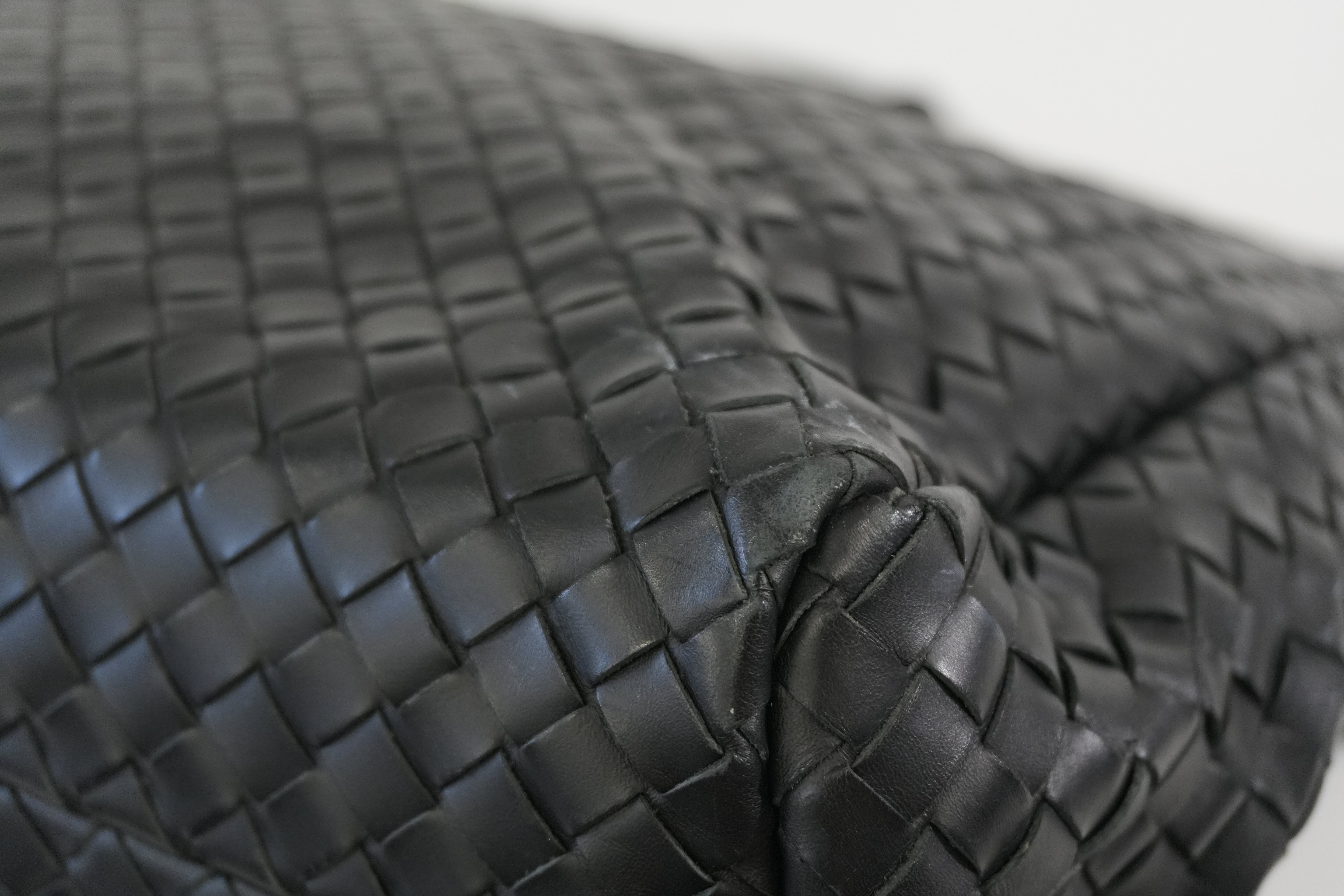 Pre-owned Bottega Briefcase Black