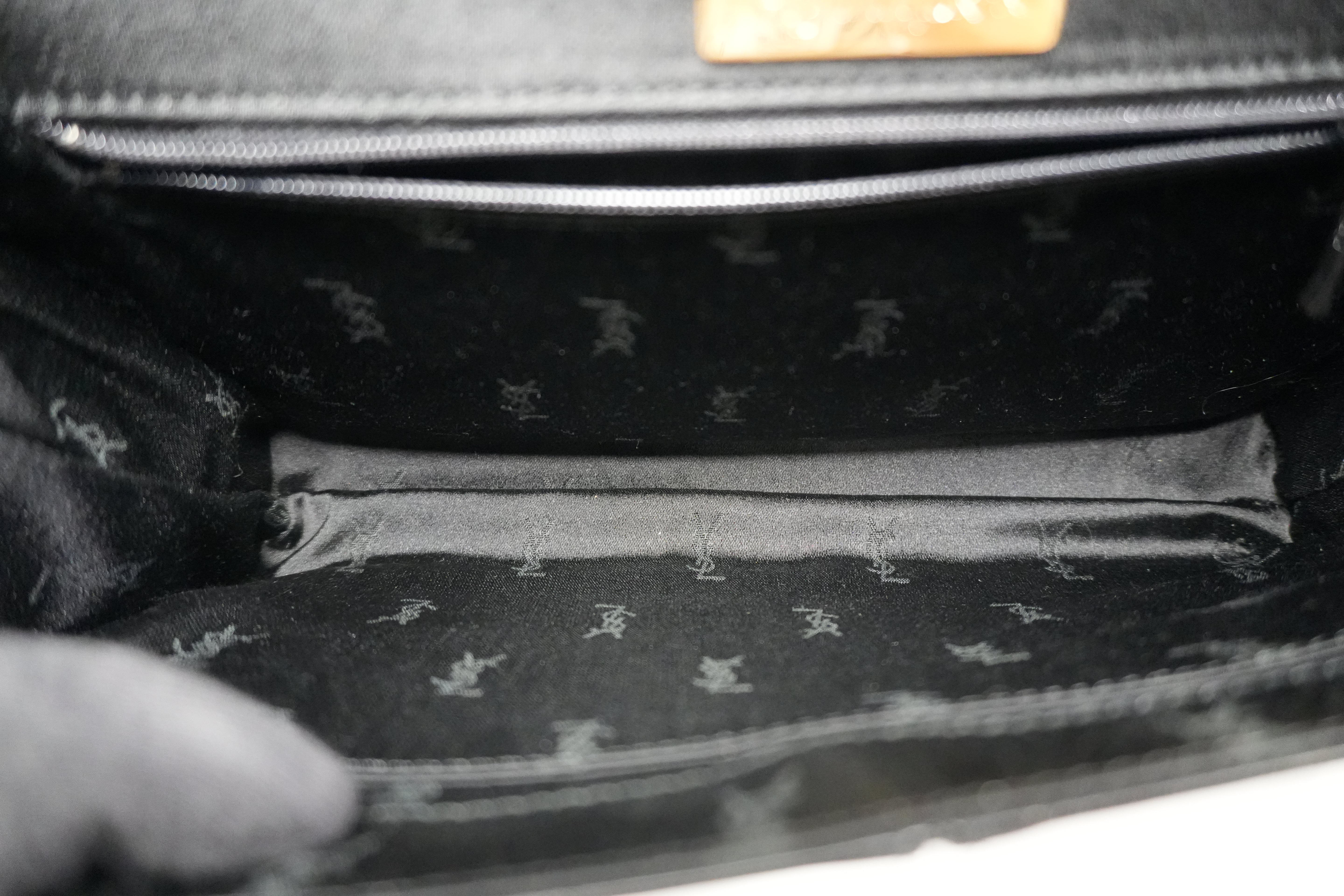 Pre-owned Saint Laurent Shoulder Bag Black