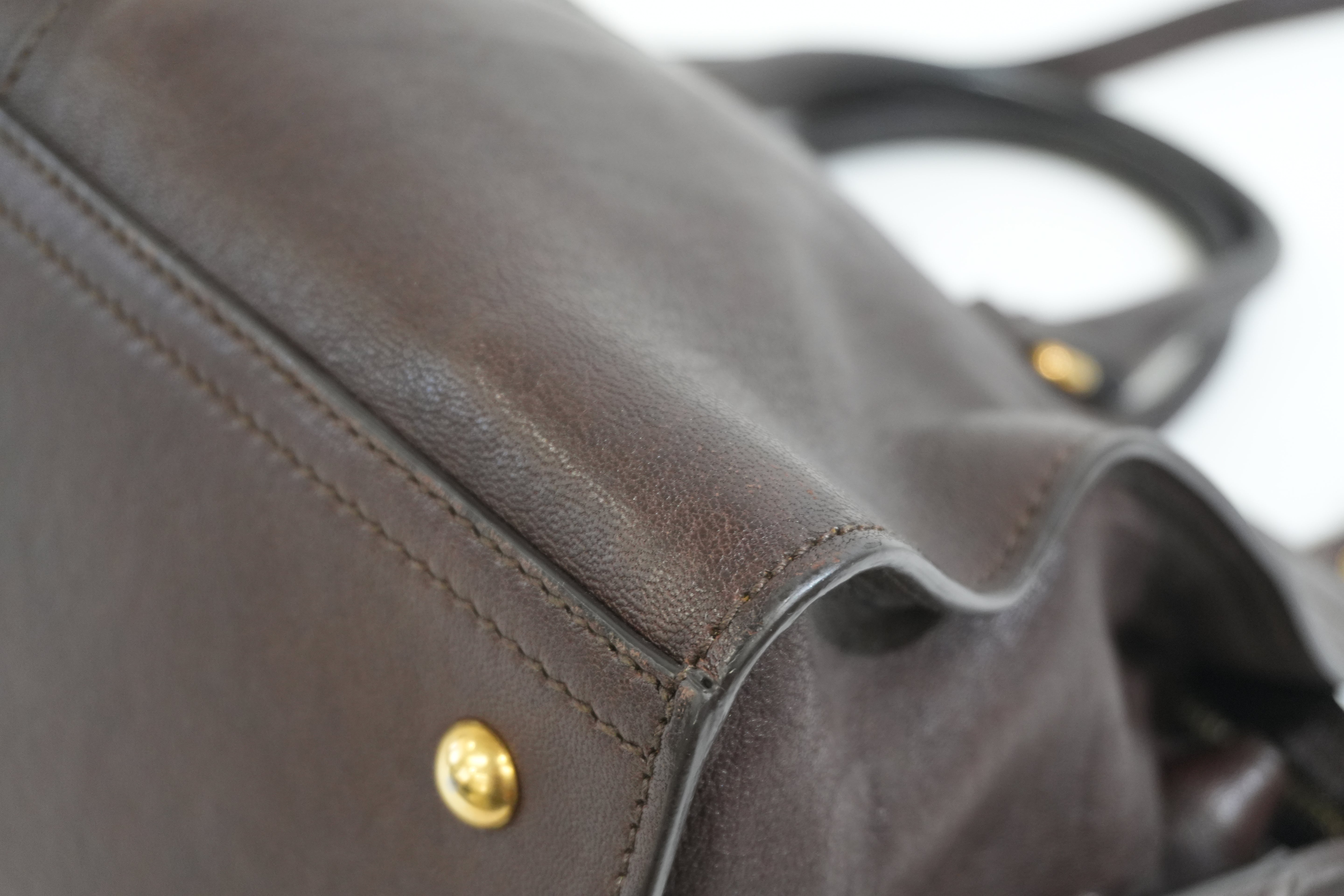 Pre-owned Saint Laurent Handbag Brown