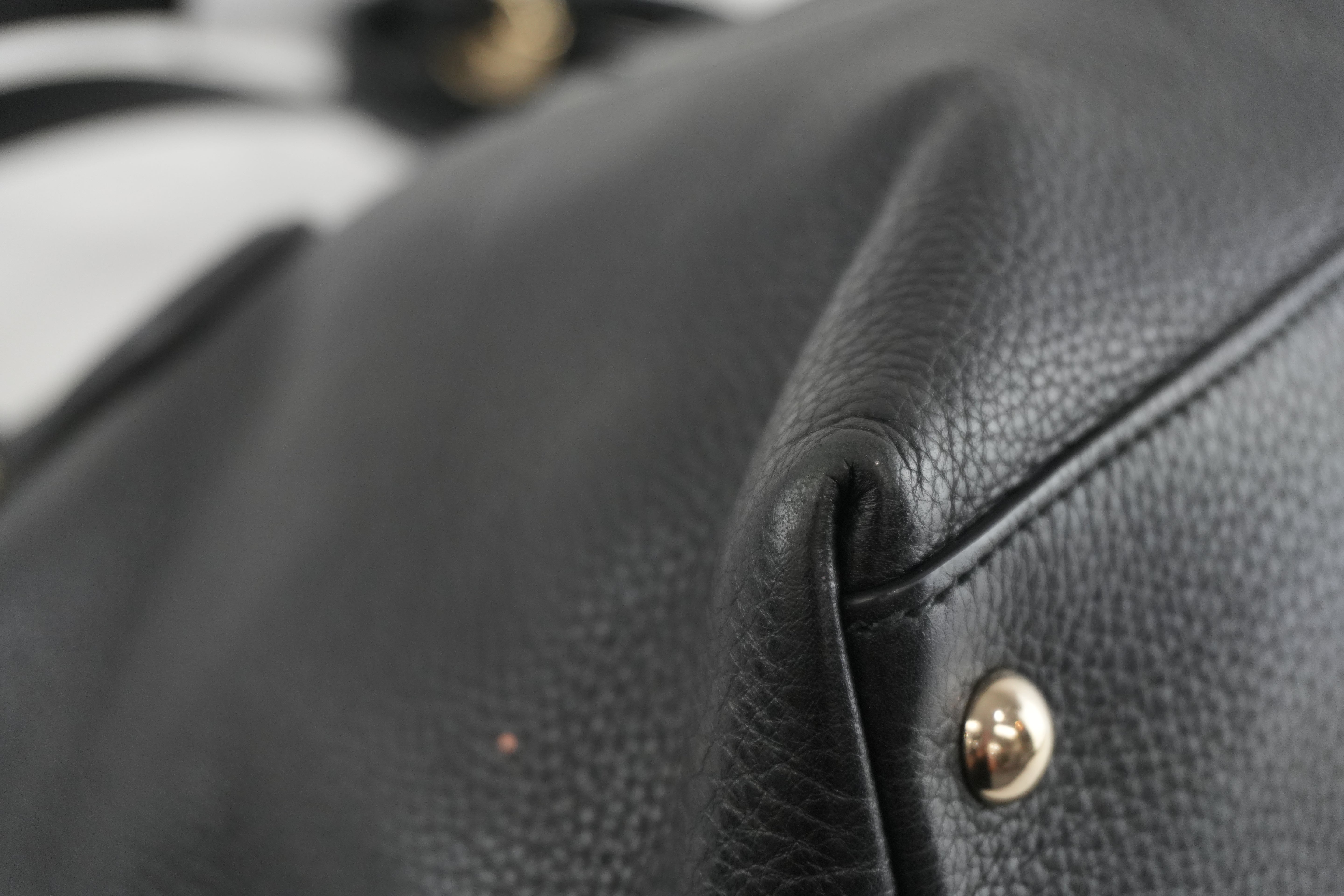 Gucci Soho Two Way Shoulder Bag Black Used