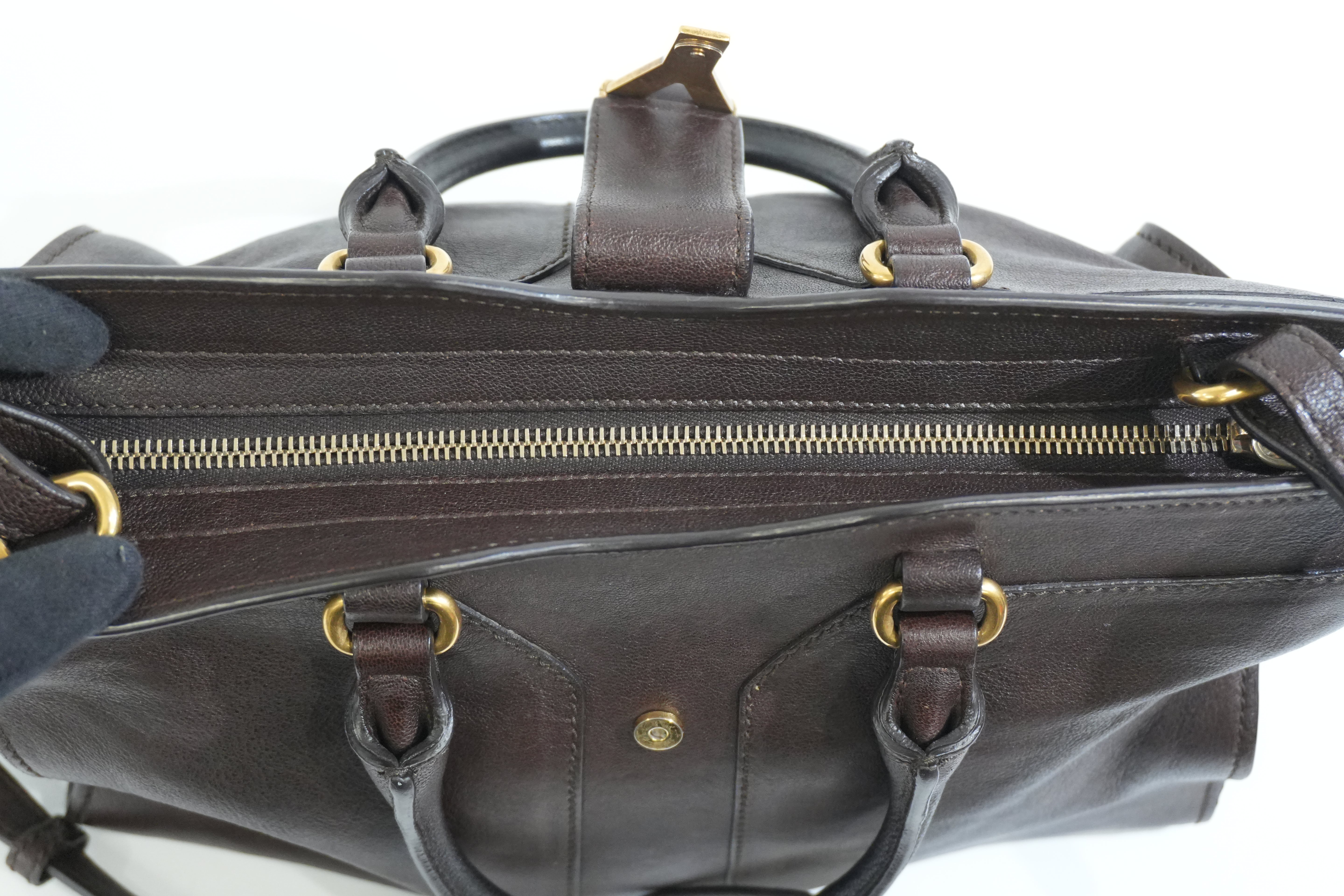 Pre-owned Saint Laurent Handbag Brown