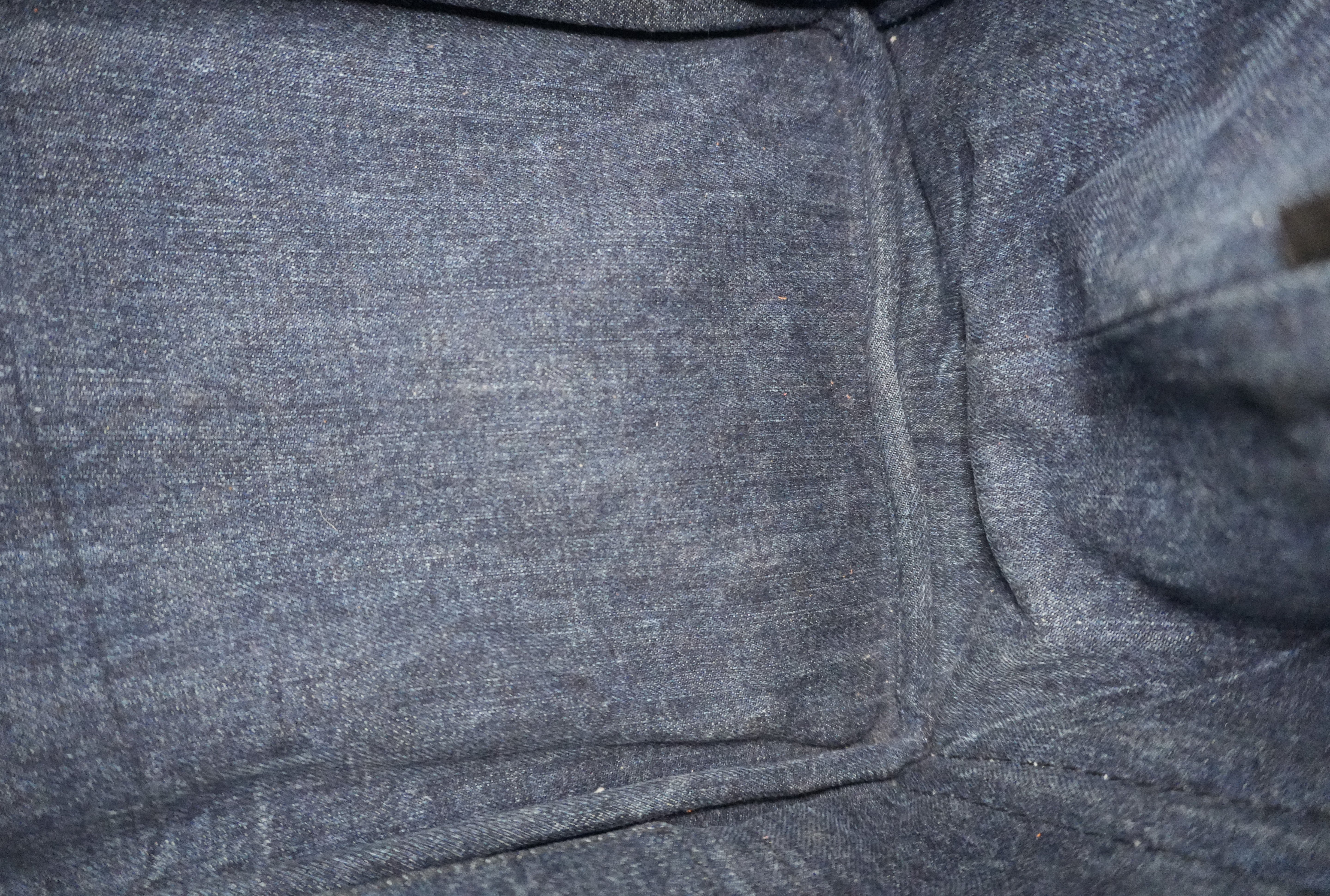 Prada Canvas Canapa Handbag Denim Used