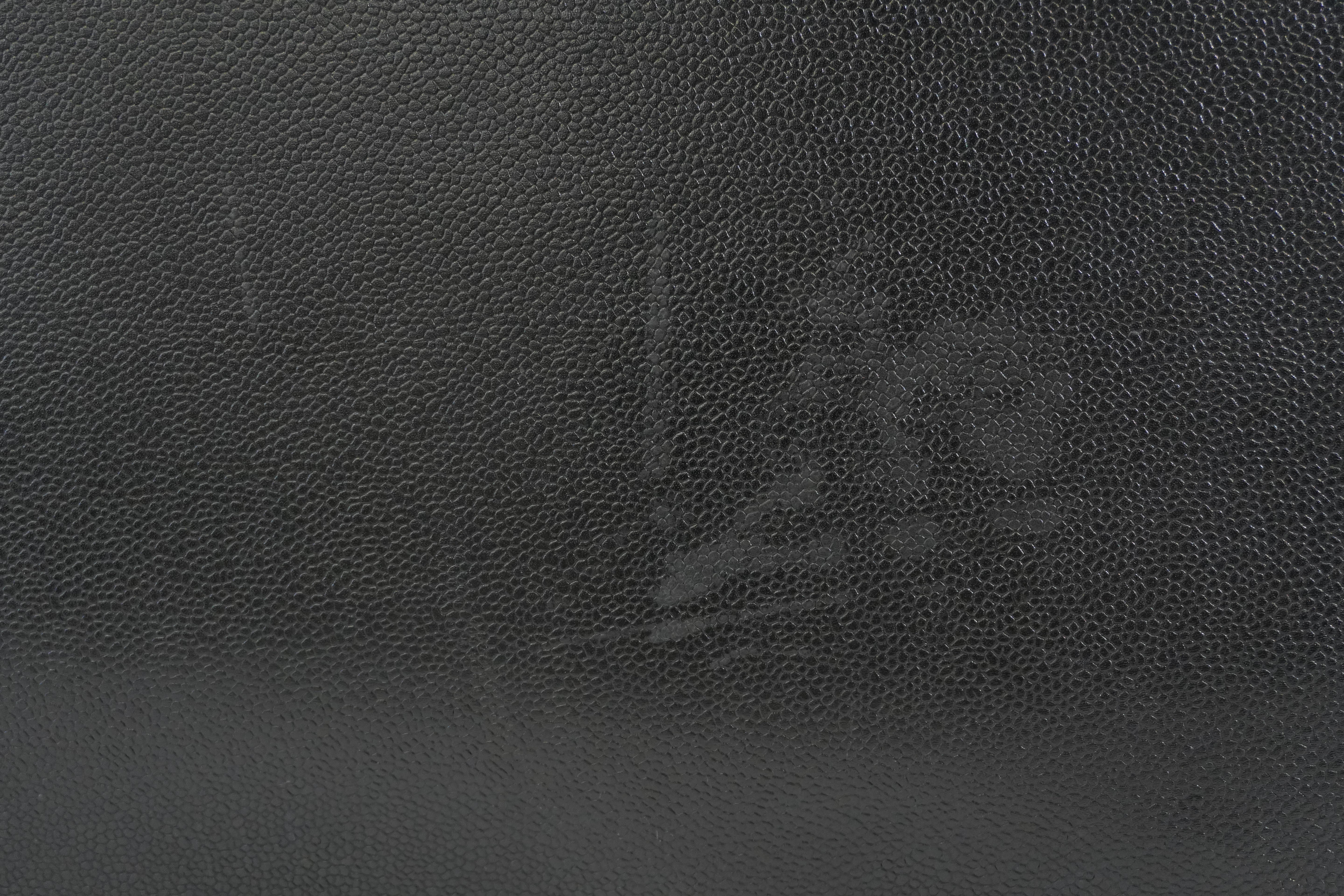 Pre-owned Chanel Caviar Skin Leather Tote Bag Black