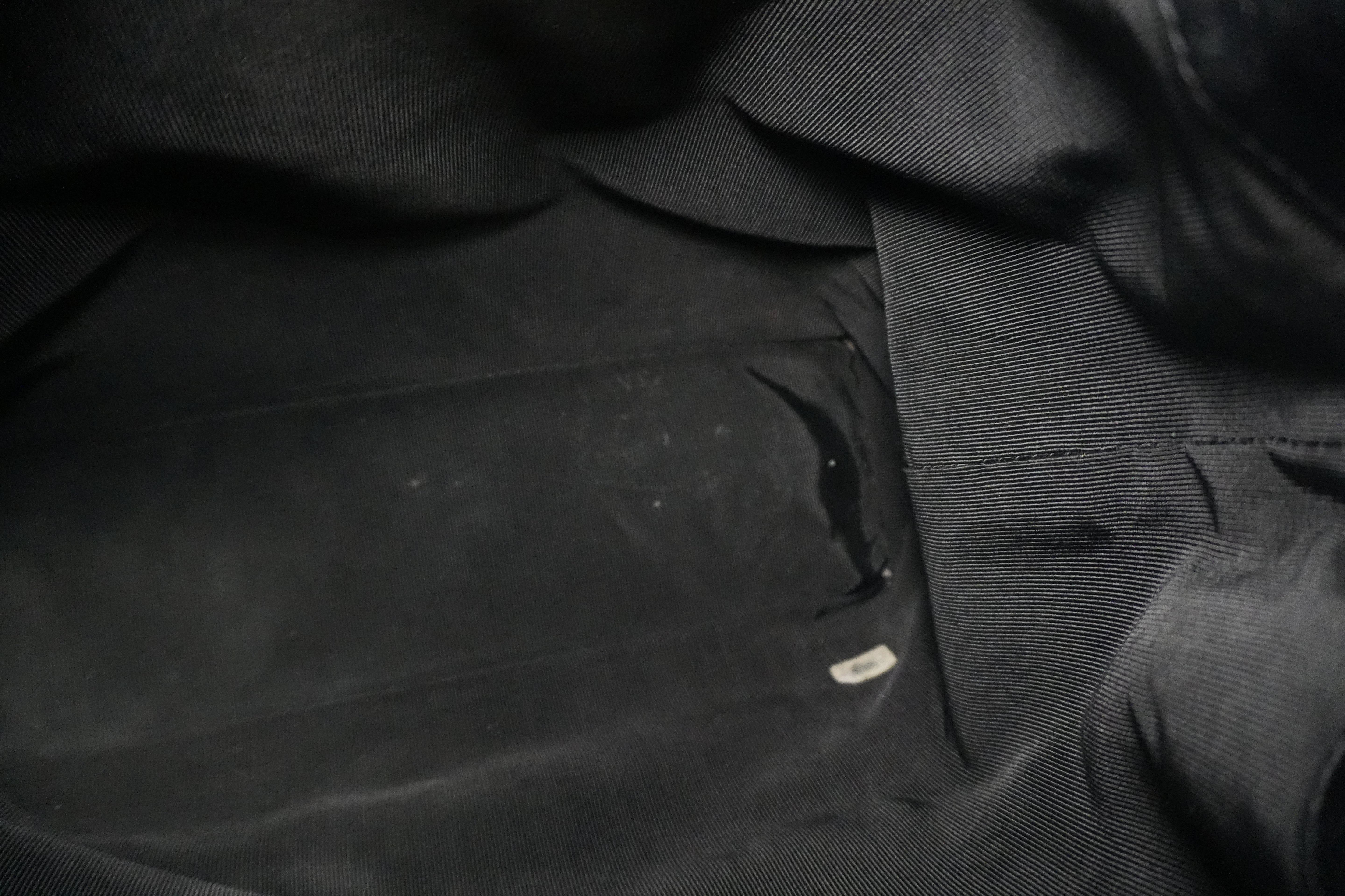 Chanel Caviar Shoulder Bucket Bag Black Used