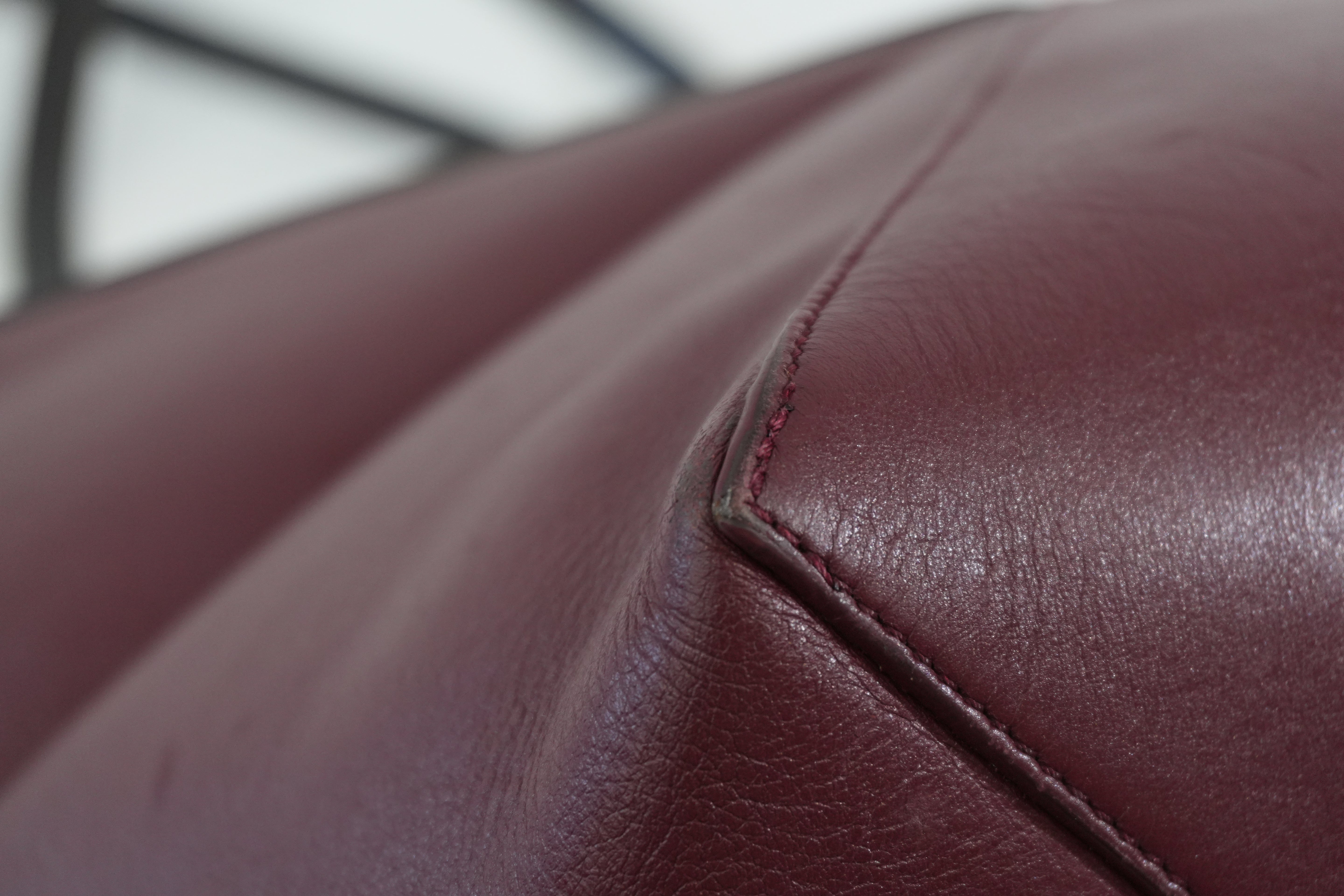 Pre-owned Loewe Puzzle Fold Tote Bag Brown and Burgundy