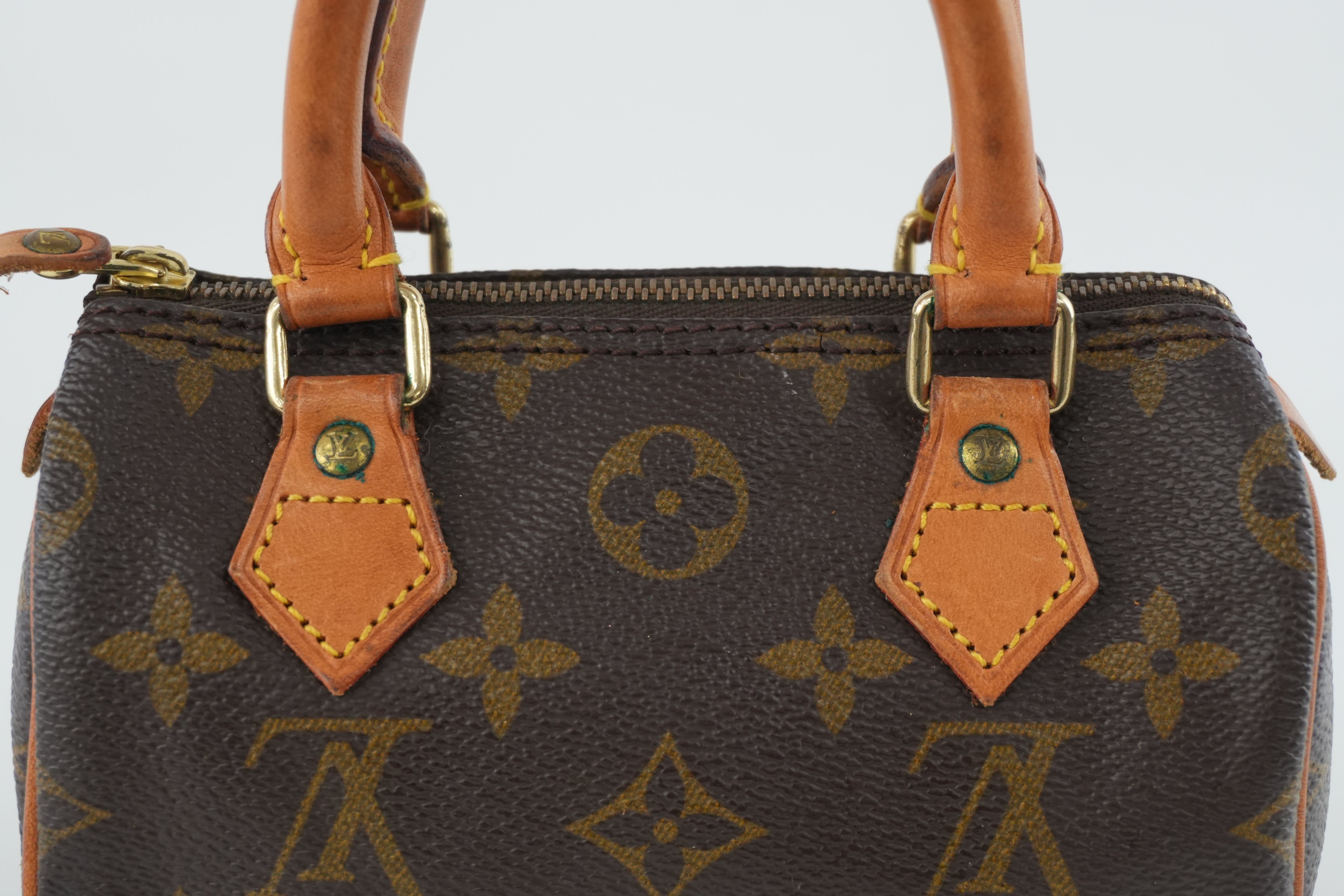 Pre-owned Louis Vuitton Monogram Mini Speedy Handbag