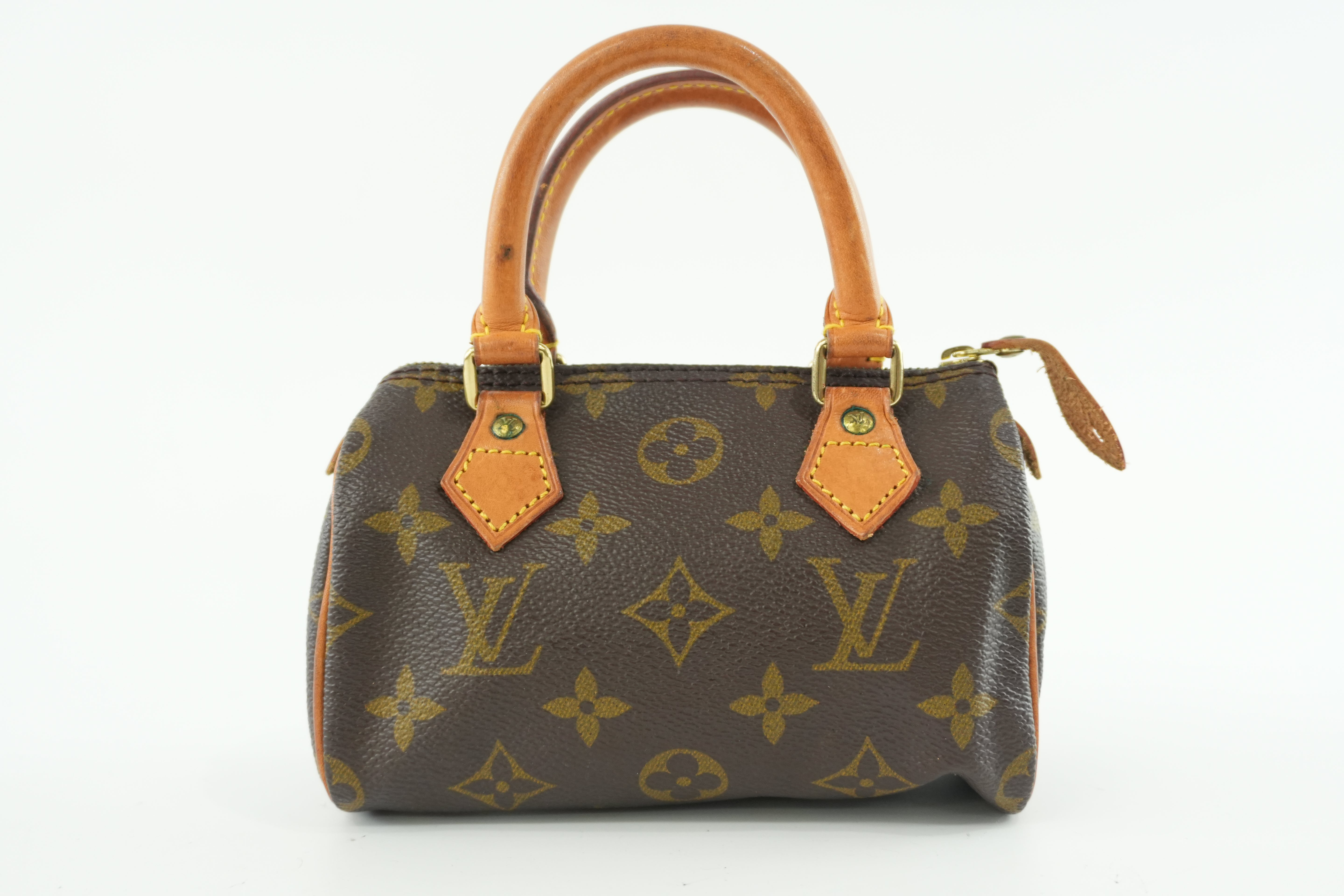 Pre-owned Louis Vuitton Monogram Mini Speedy Handbag